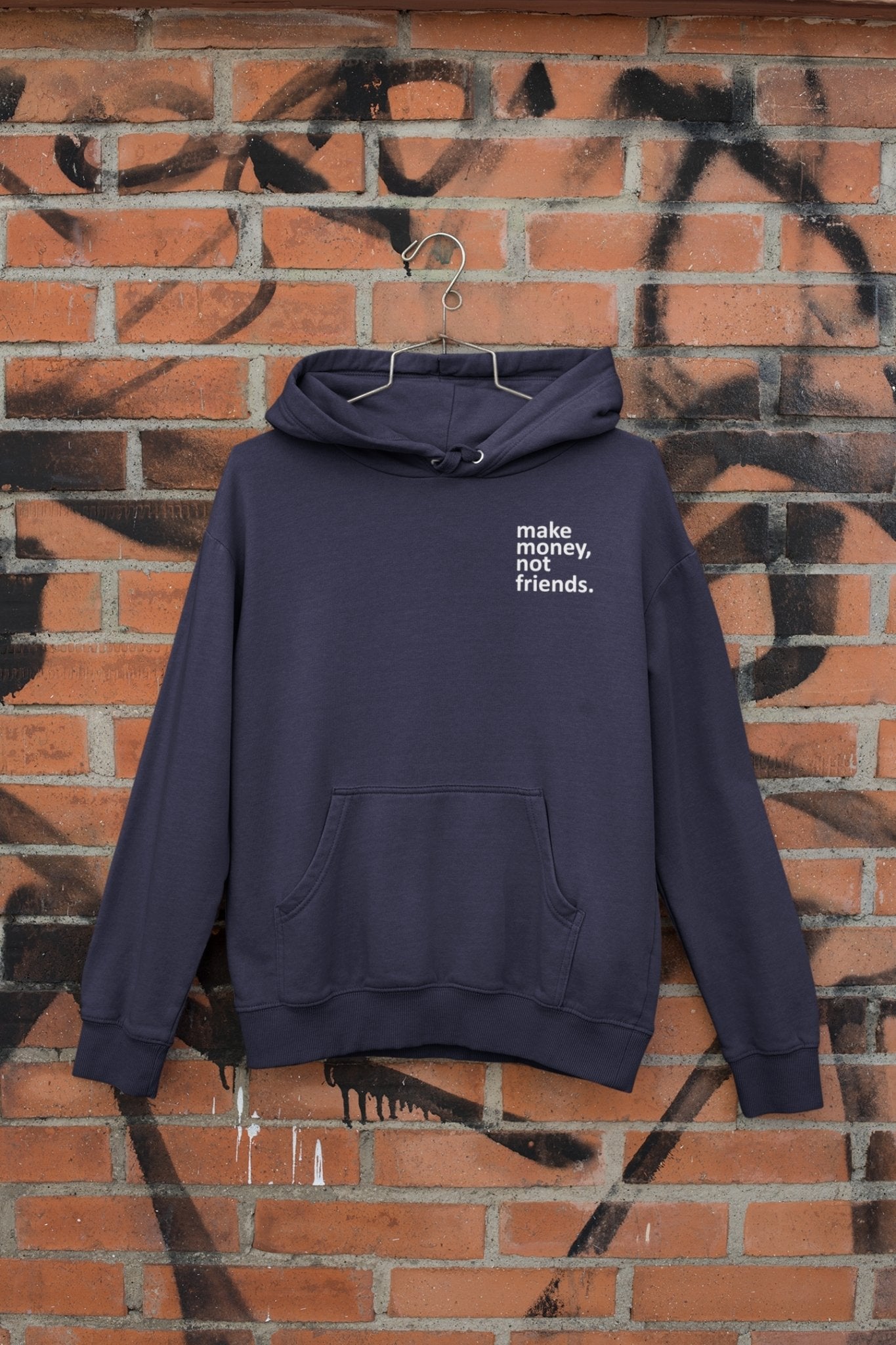 Make Money Not Friends Teenpreneur Men Hoodies-FunkyTeesClub - Funky Tees Club