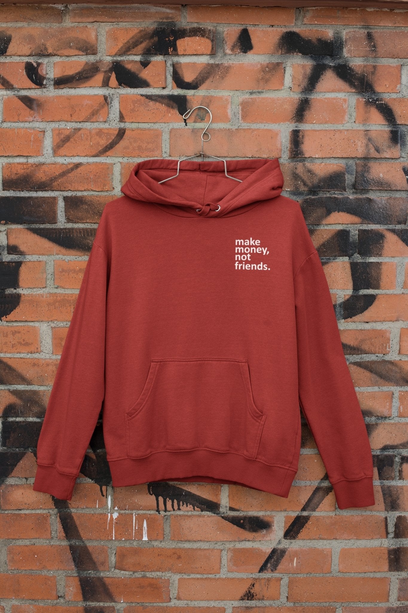 Make Money Not Friends Teenpreneur Men Hoodies-FunkyTeesClub - Funky Tees Club