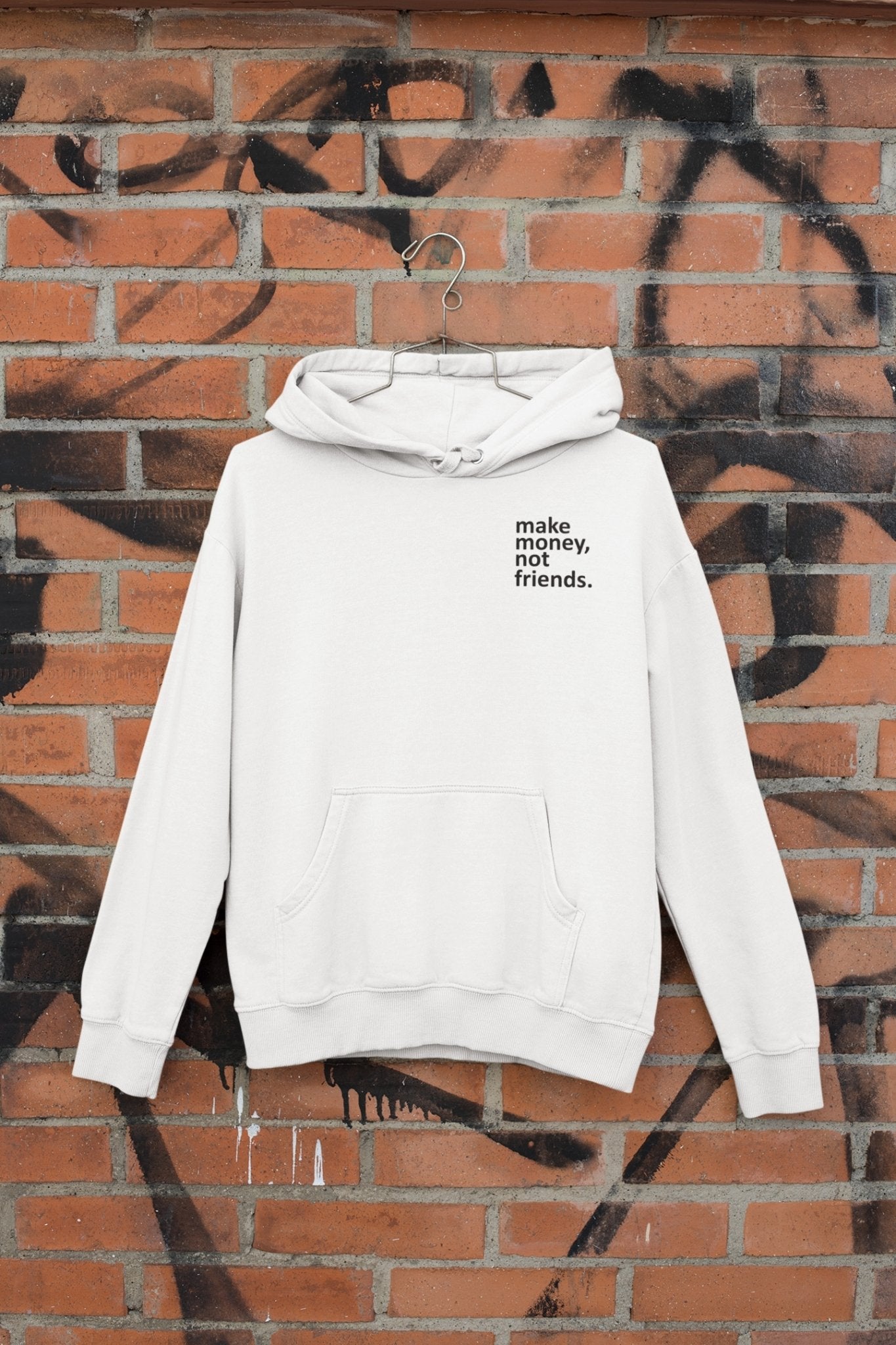 Make Money Not Friends Teenpreneur Men Hoodies-FunkyTeesClub - Funky Tees Club