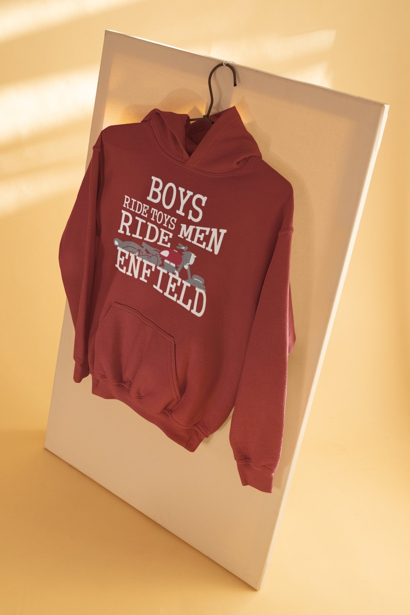 Men Ride Enfield Biker Men Hoodies-FunkyTeesClub - Funky Tees Club