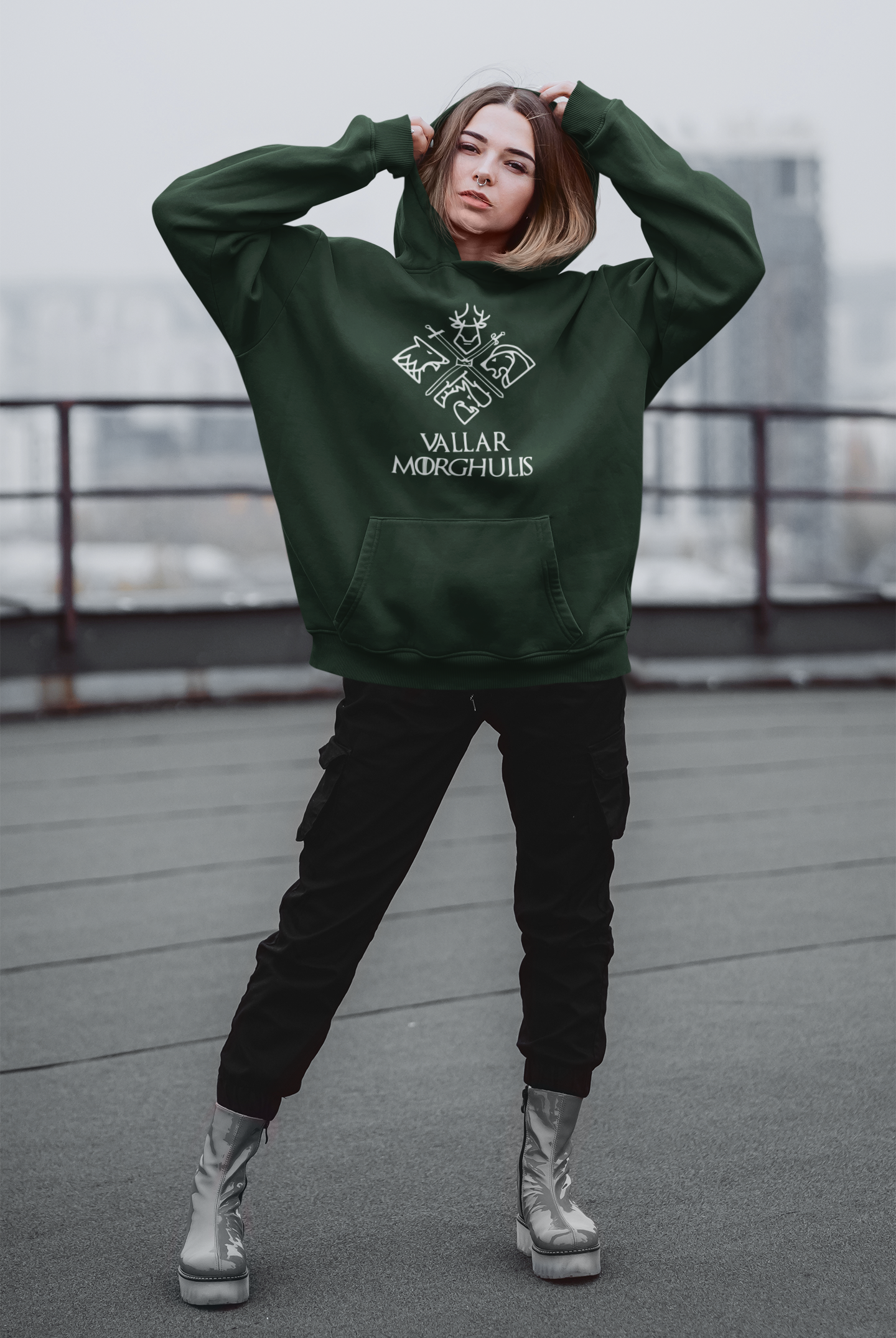 Vallar Morgulis Web Series Hoodies for Women-FunkyTeesClub