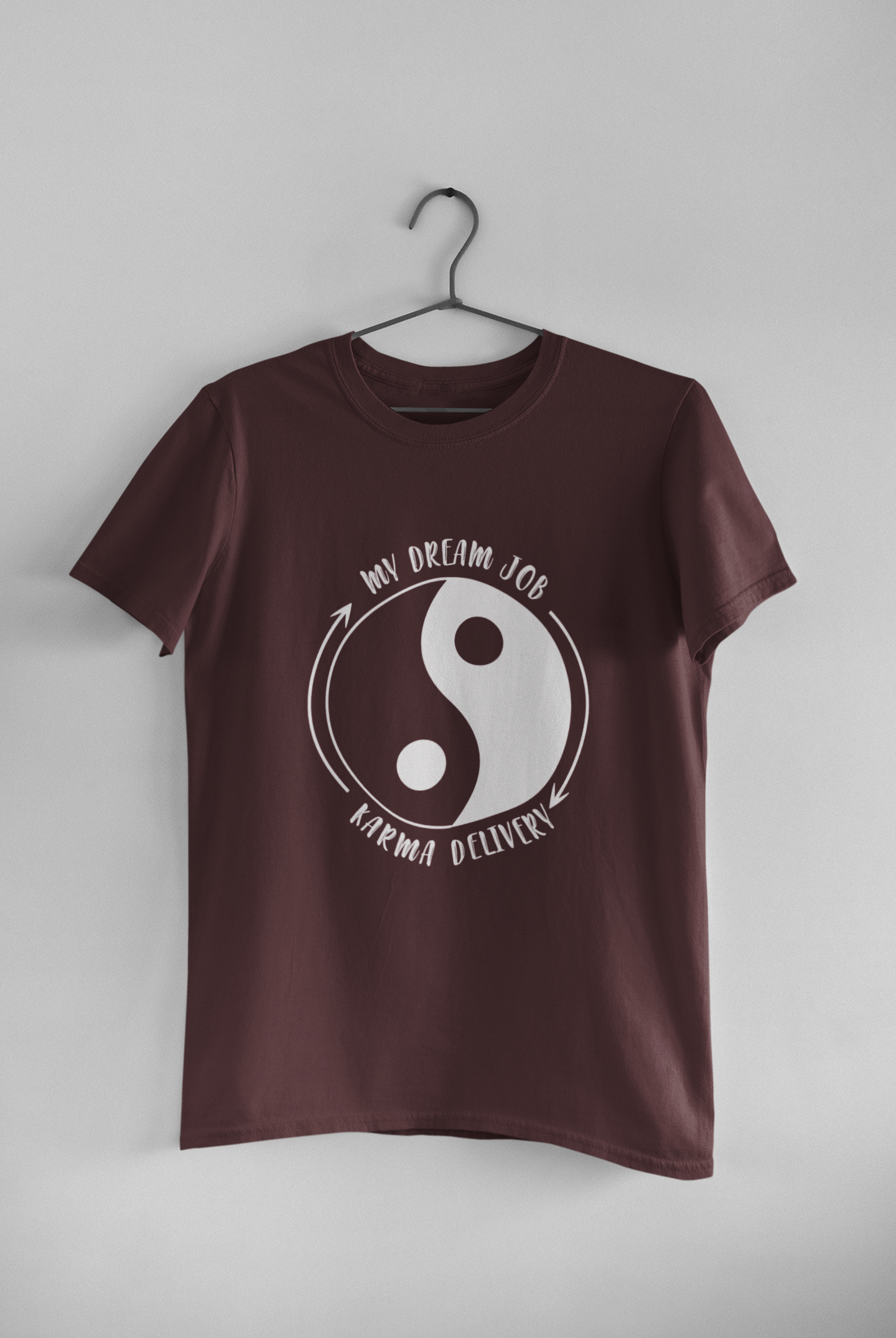 My Dream Job Desi Mens Half Sleeves T-shirt- FunkyTeesClub