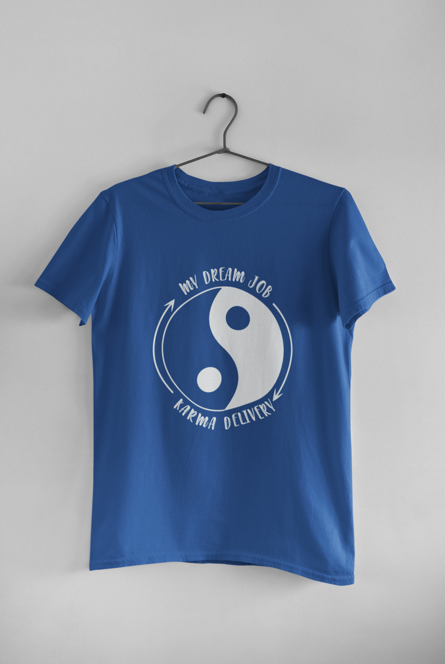 My Dream Job Desi Mens Half Sleeves T-shirt- FunkyTeesClub