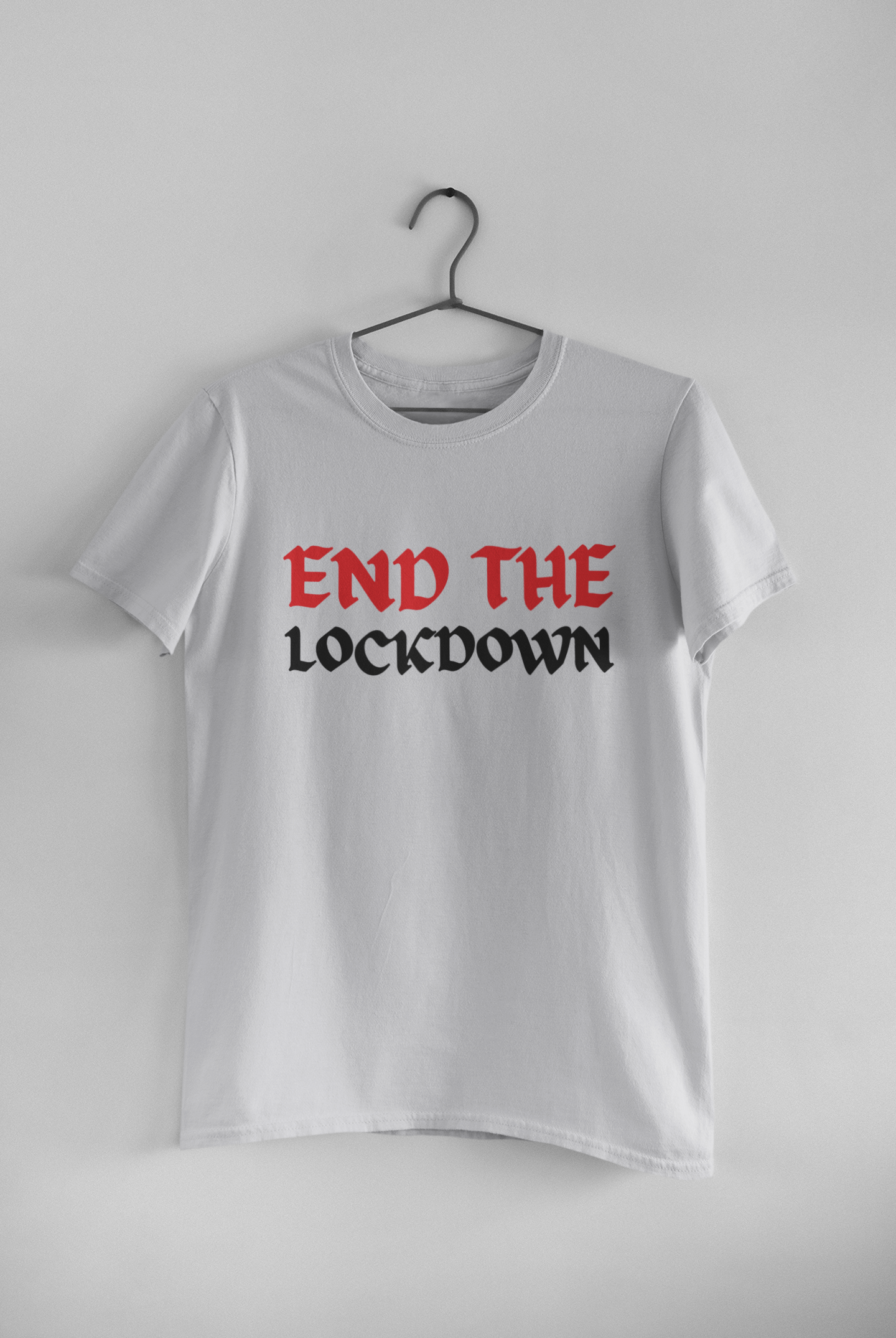 Anti Lockdown Anti Government Women Half Sleeves T-shirt- FunkyTeesClub