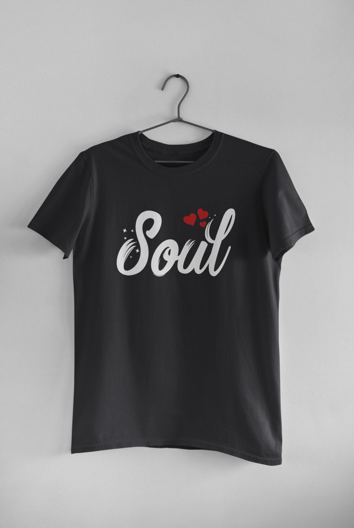Soul Mate Couple Half Sleeves T-Shirts -FunkyTeesClub