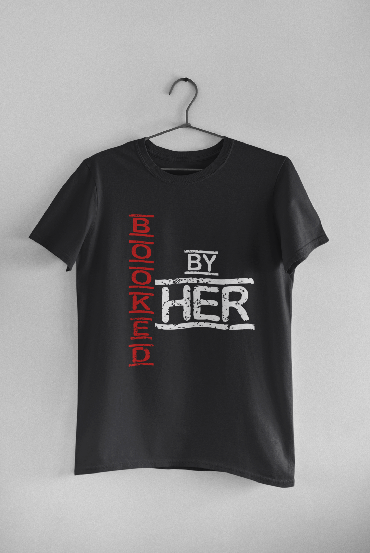 Booked By Him Her Couple Half Sleeves T-Shirts -FunkyTeesClub