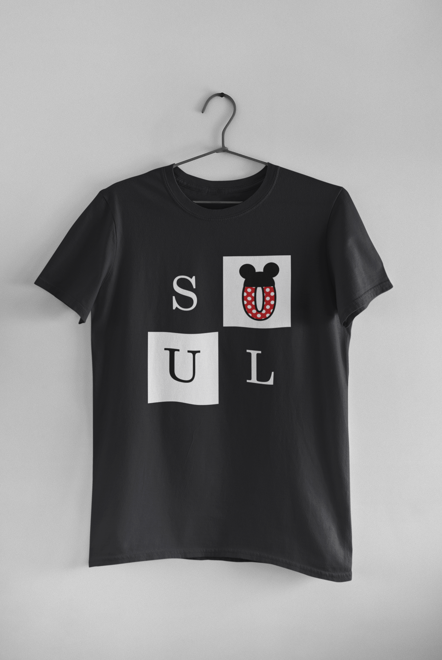 Soulmate Couple Half Sleeves T-Shirts -FunkyTeesClub