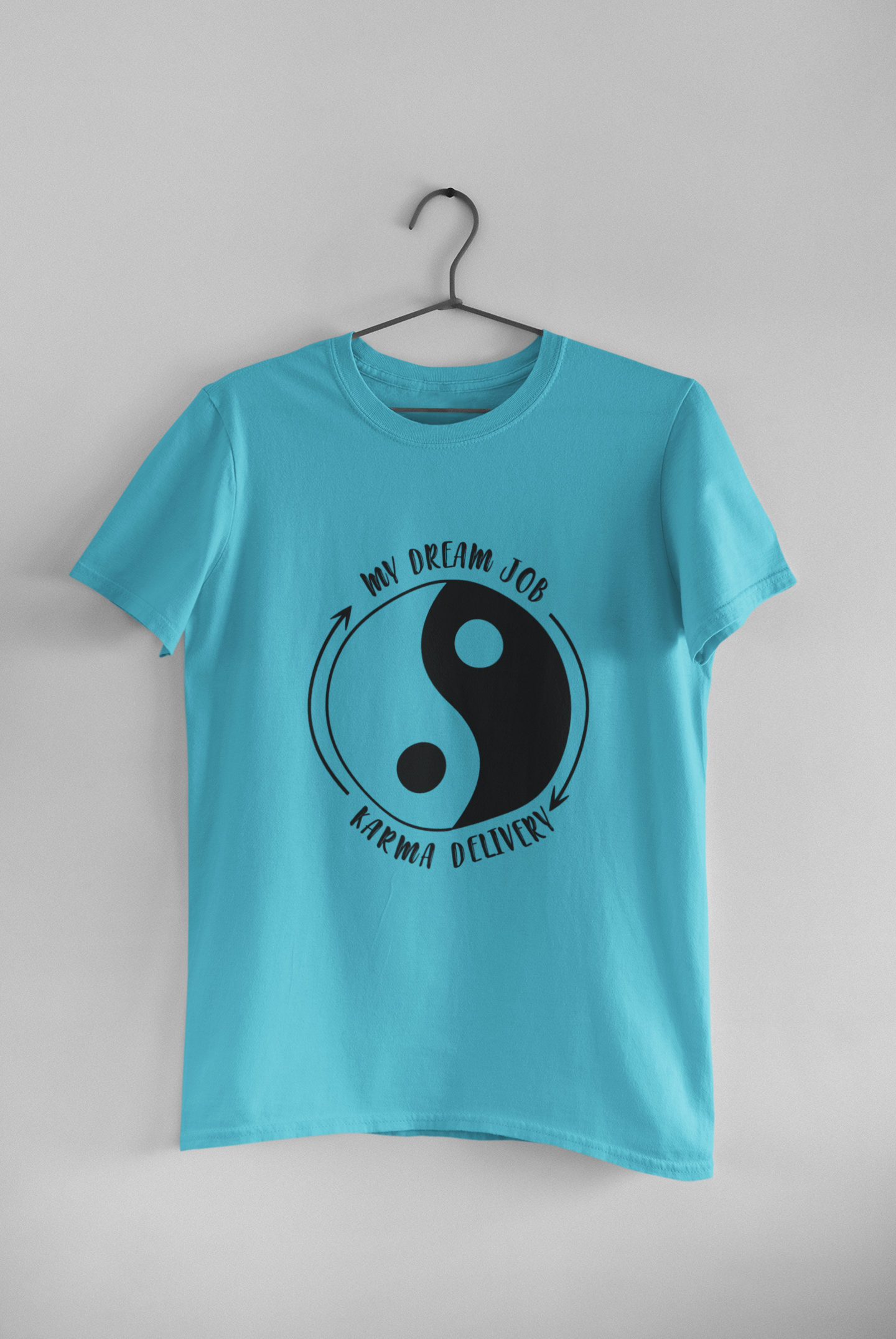 My Dream Job Desi Mens Half Sleeves T-shirt- FunkyTeesClub