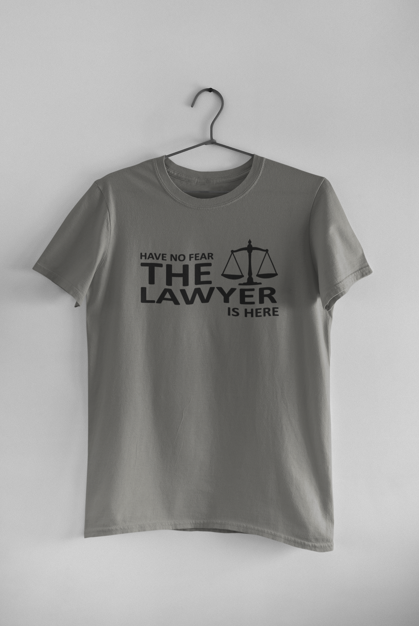 Have No Fear The Lawyer Is Here Women Half Sleeves T-shirt- FunkyTeesClub