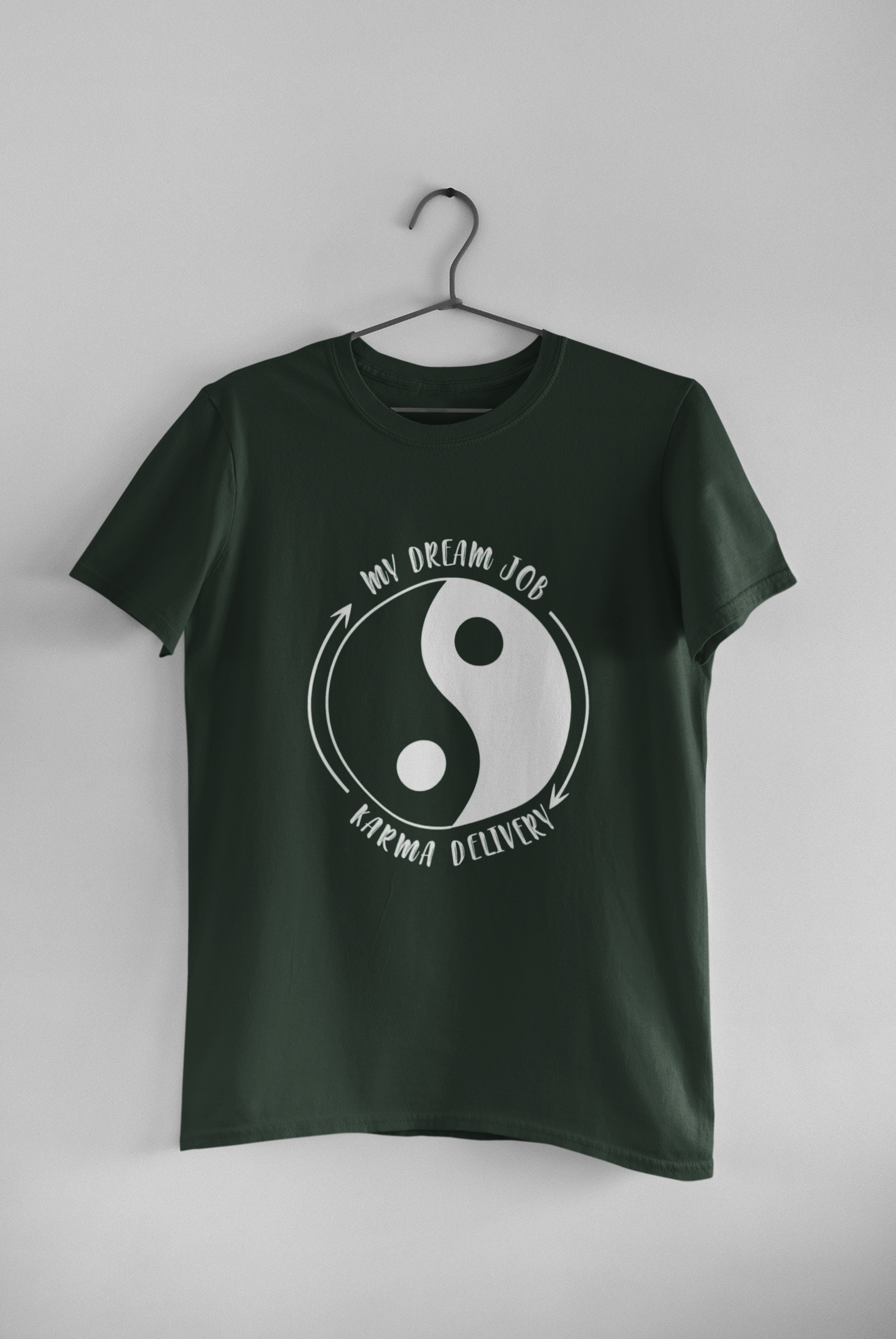 My Dream Job Desi Mens Half Sleeves T-shirt- FunkyTeesClub