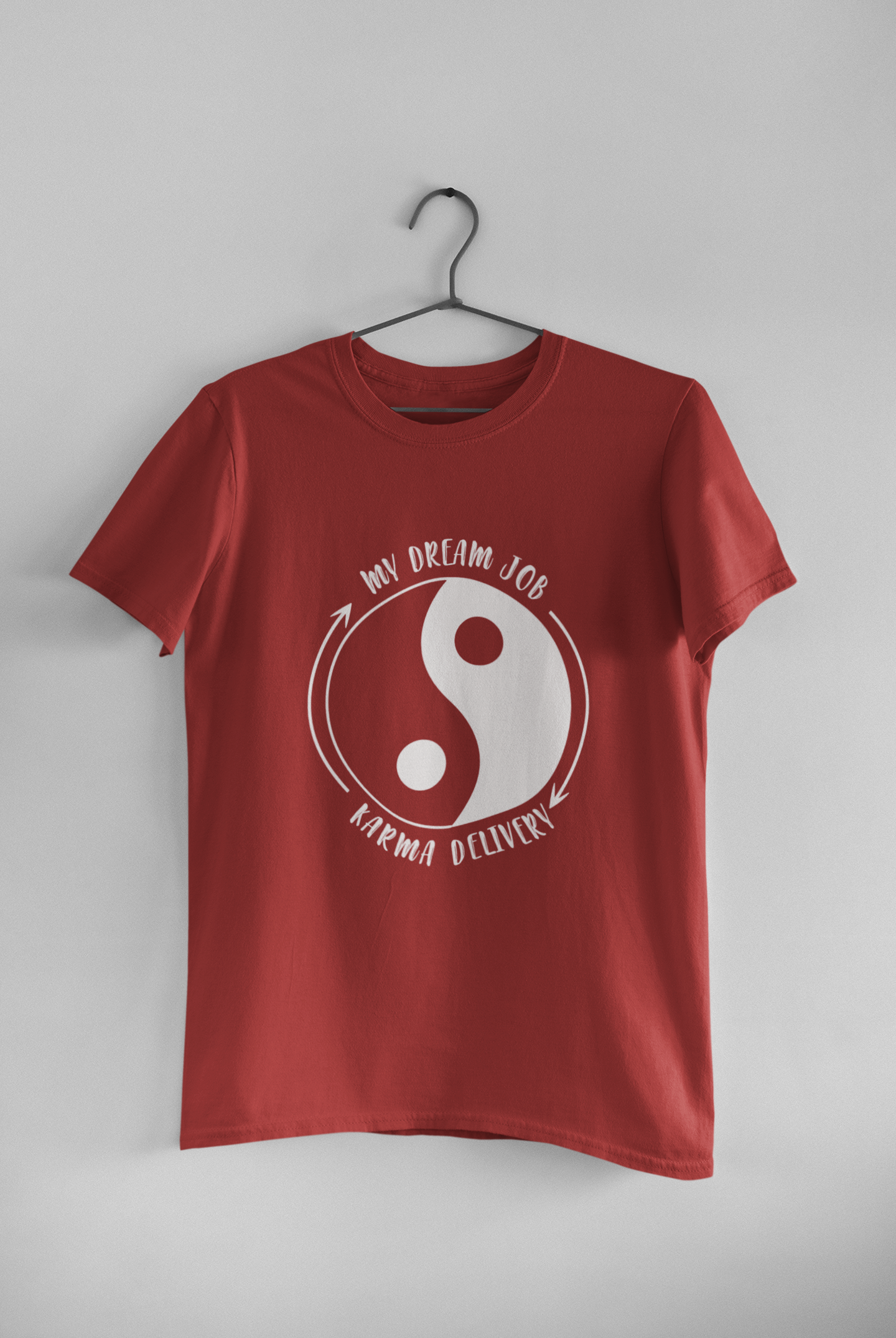 My Dream Job Desi Mens Half Sleeves T-shirt- FunkyTeesClub