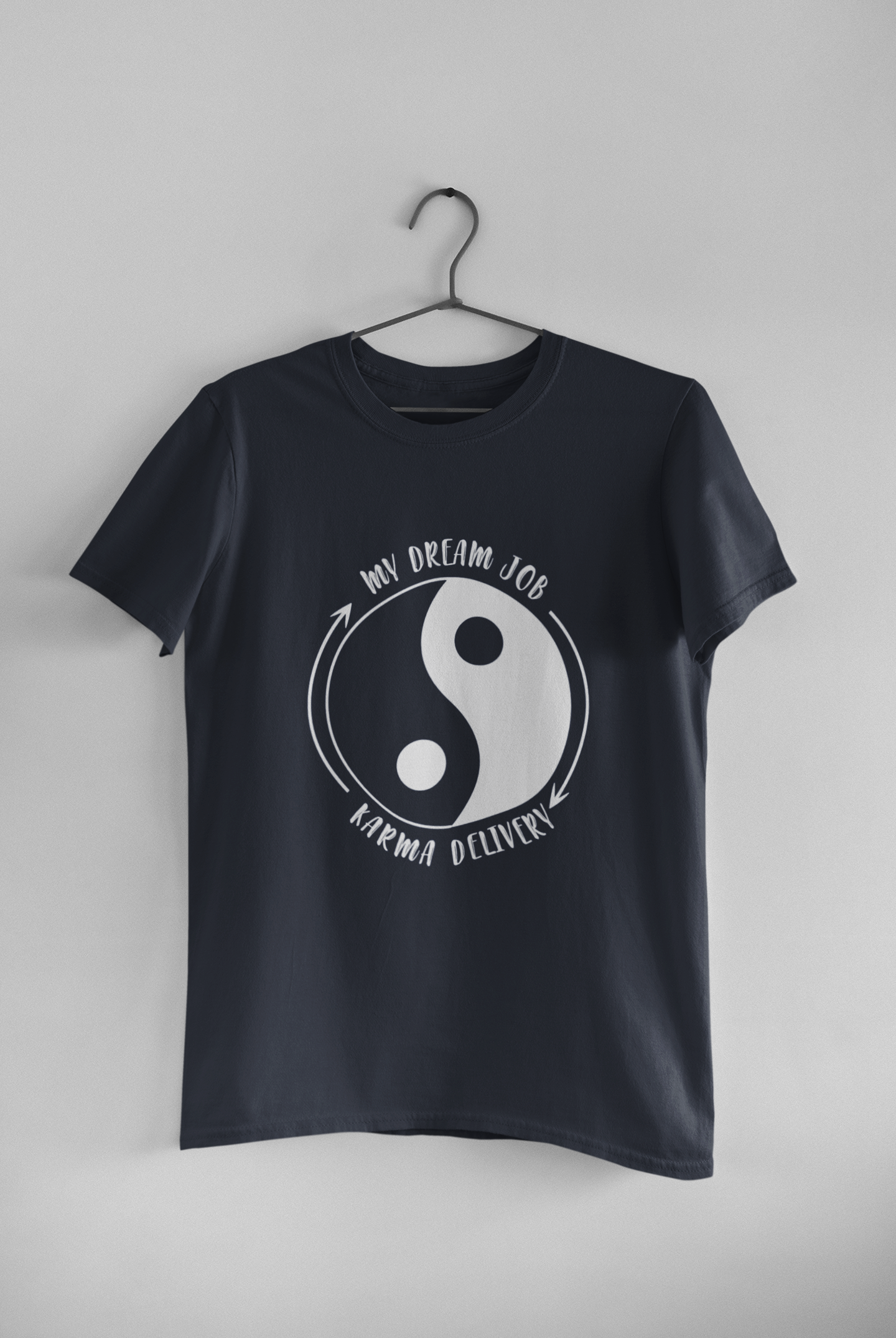 My Dream Job Desi Mens Half Sleeves T-shirt- FunkyTeesClub