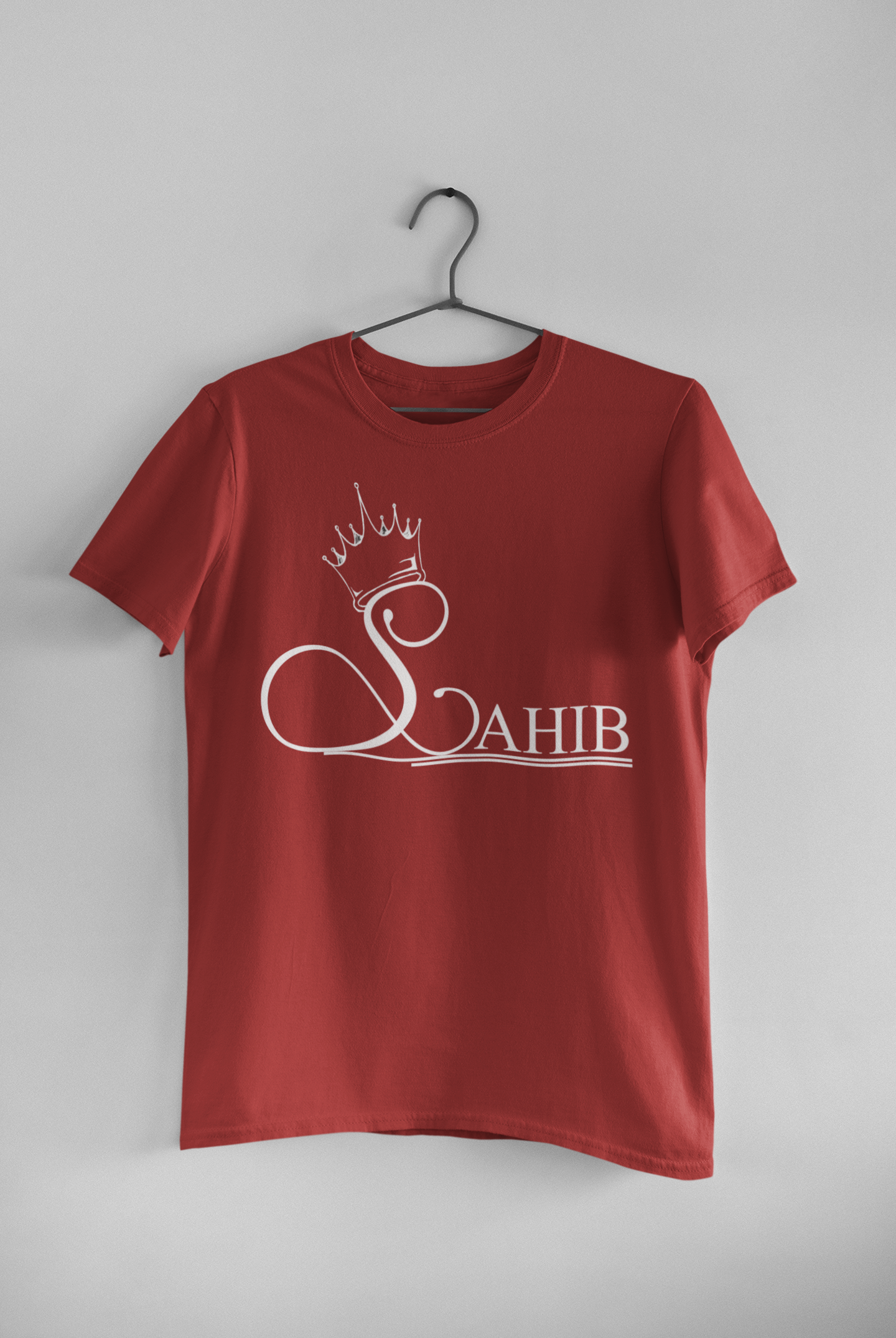 Sahib Biwi Couple Half Sleeves T-Shirts -FunkyTeesClub