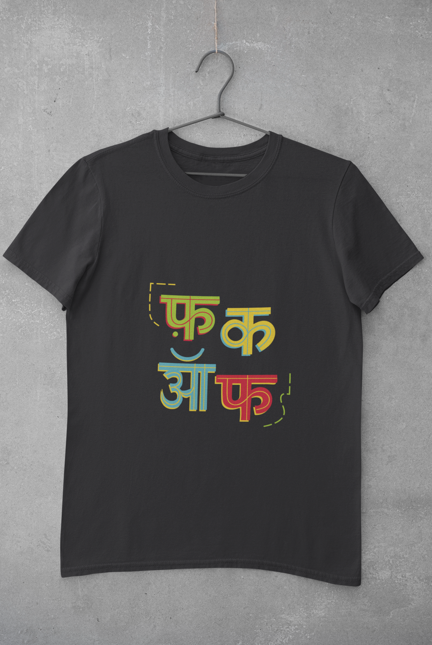 F Off Mens Half Sleeves T-shirt- FunkyTeesClub