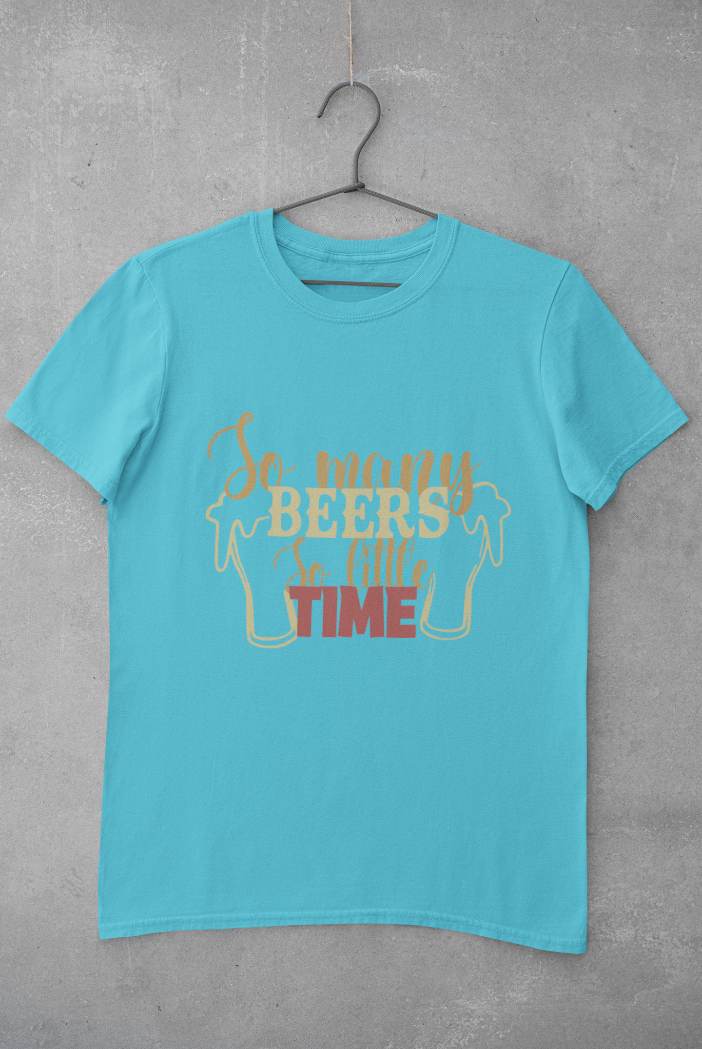 So Many Beers Women Half Sleeves T-shirt- FunkyTeesClub