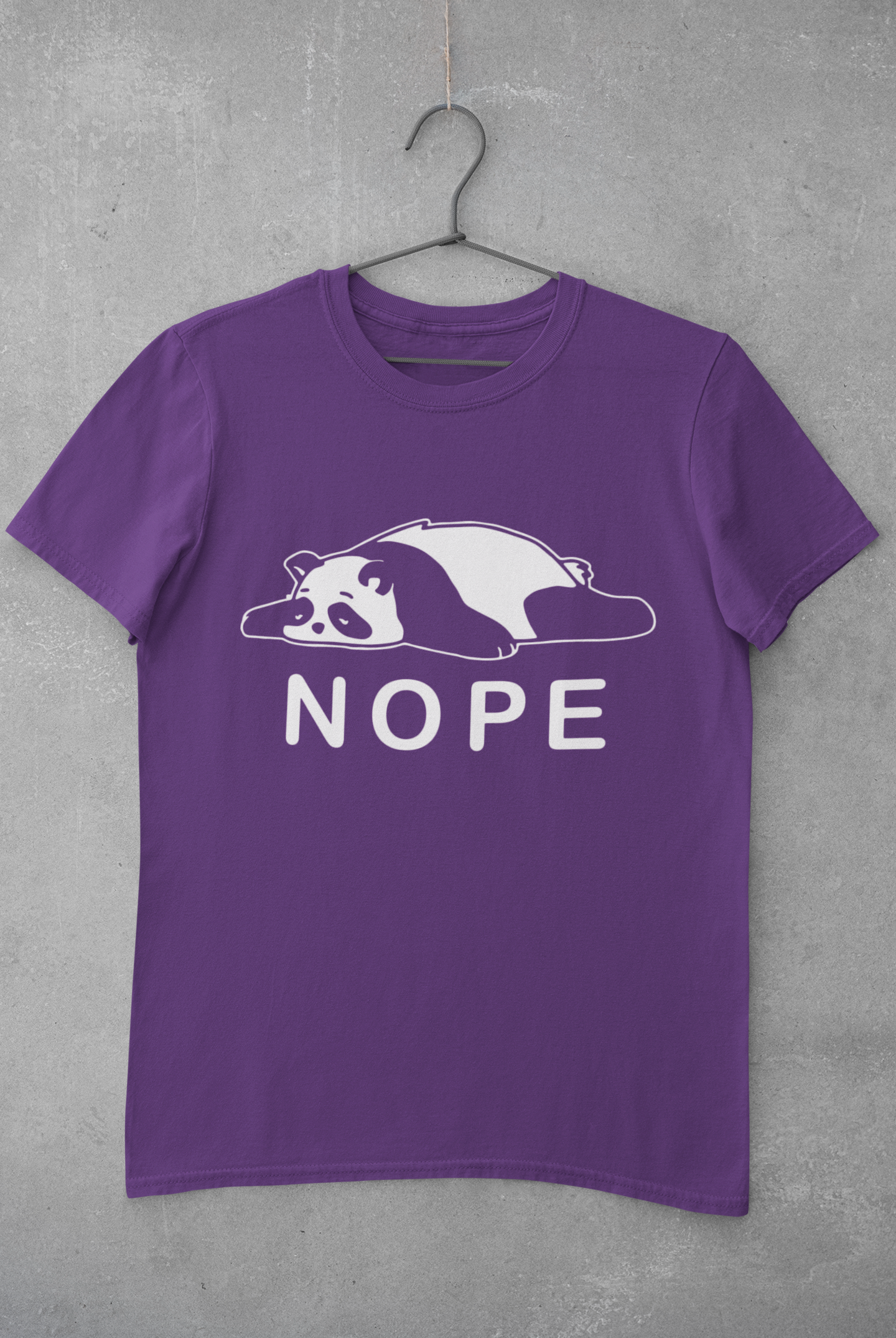 Nope Women Half Sleeves T-shirt- FunkyTeesClub