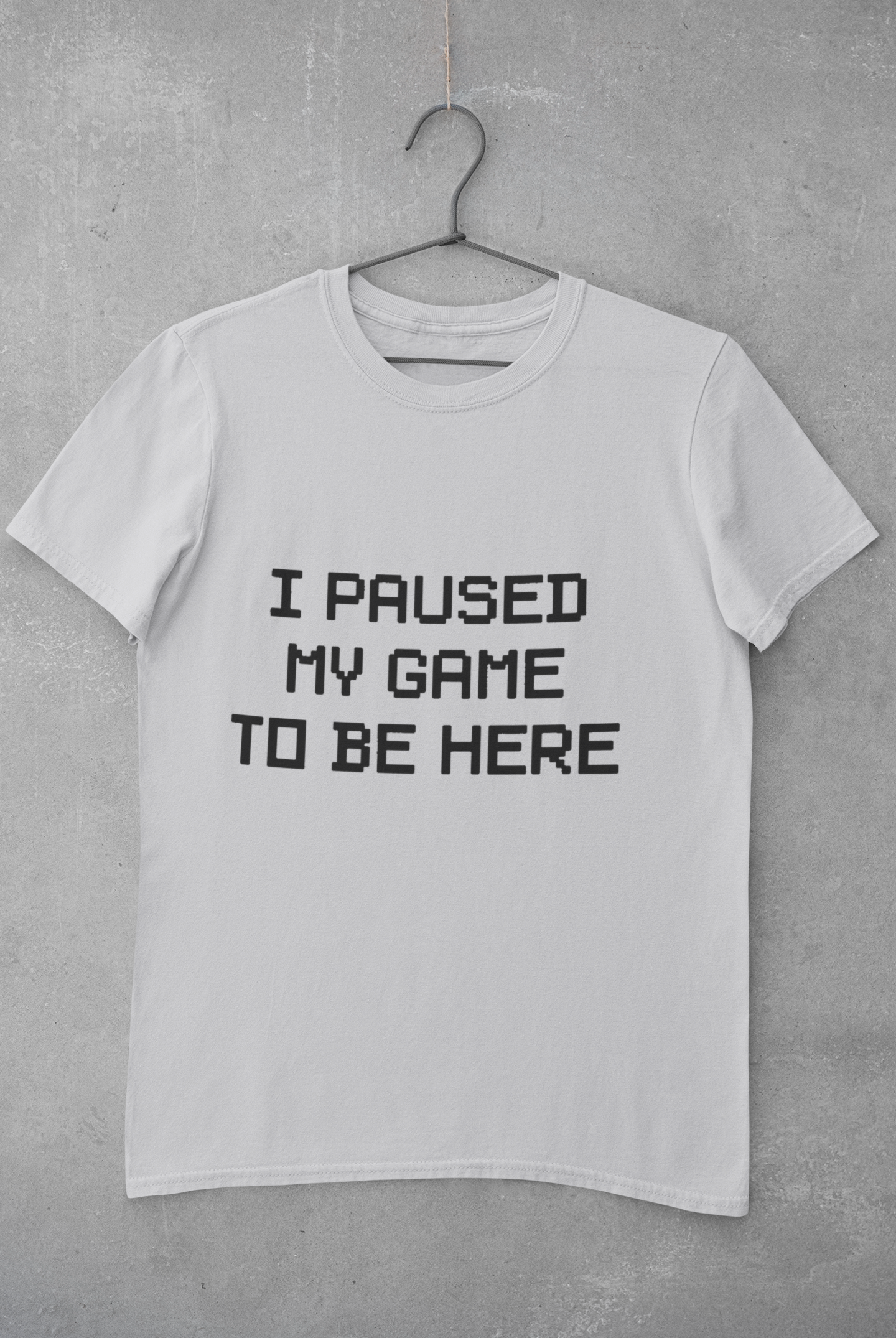 I paused my game to be here Women Half Sleeves T-shirt- FunkyTeesClub