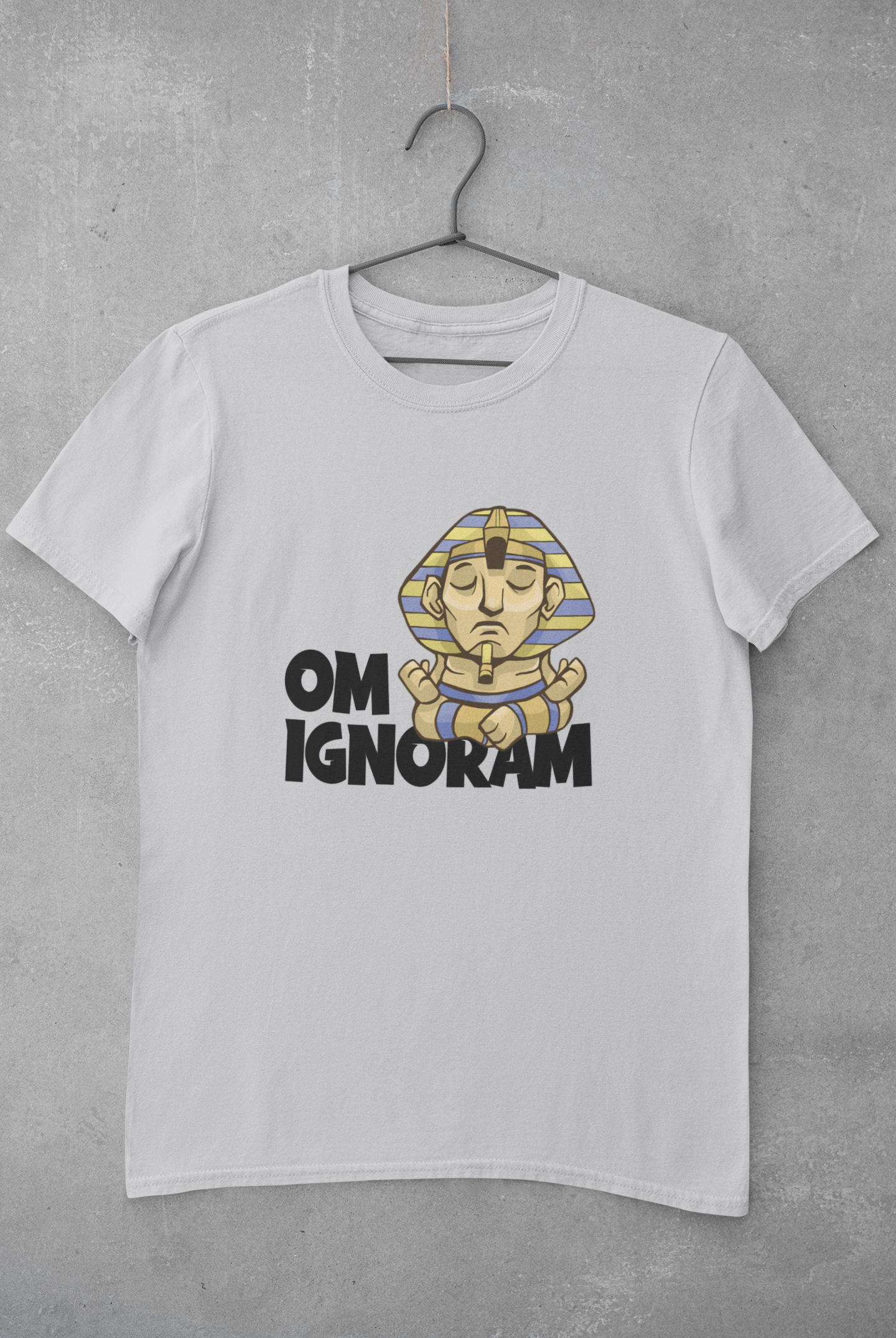 Om Ignoram Women Half Sleeves T-shirt- FunkyTeesClub