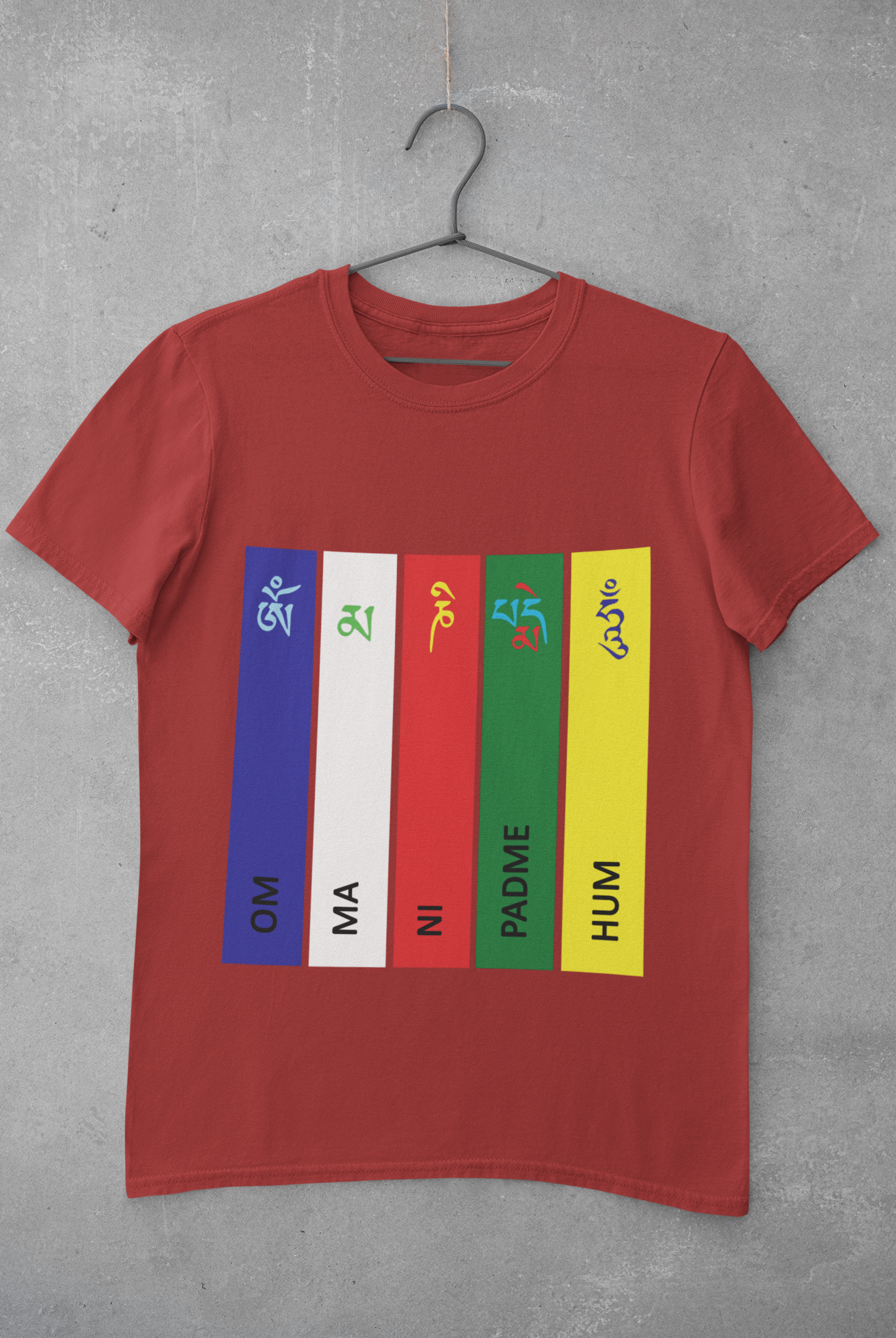 Ladakh Om Mani Padme Hum Women Half Sleeves T-shirt- FunkyTeesClub