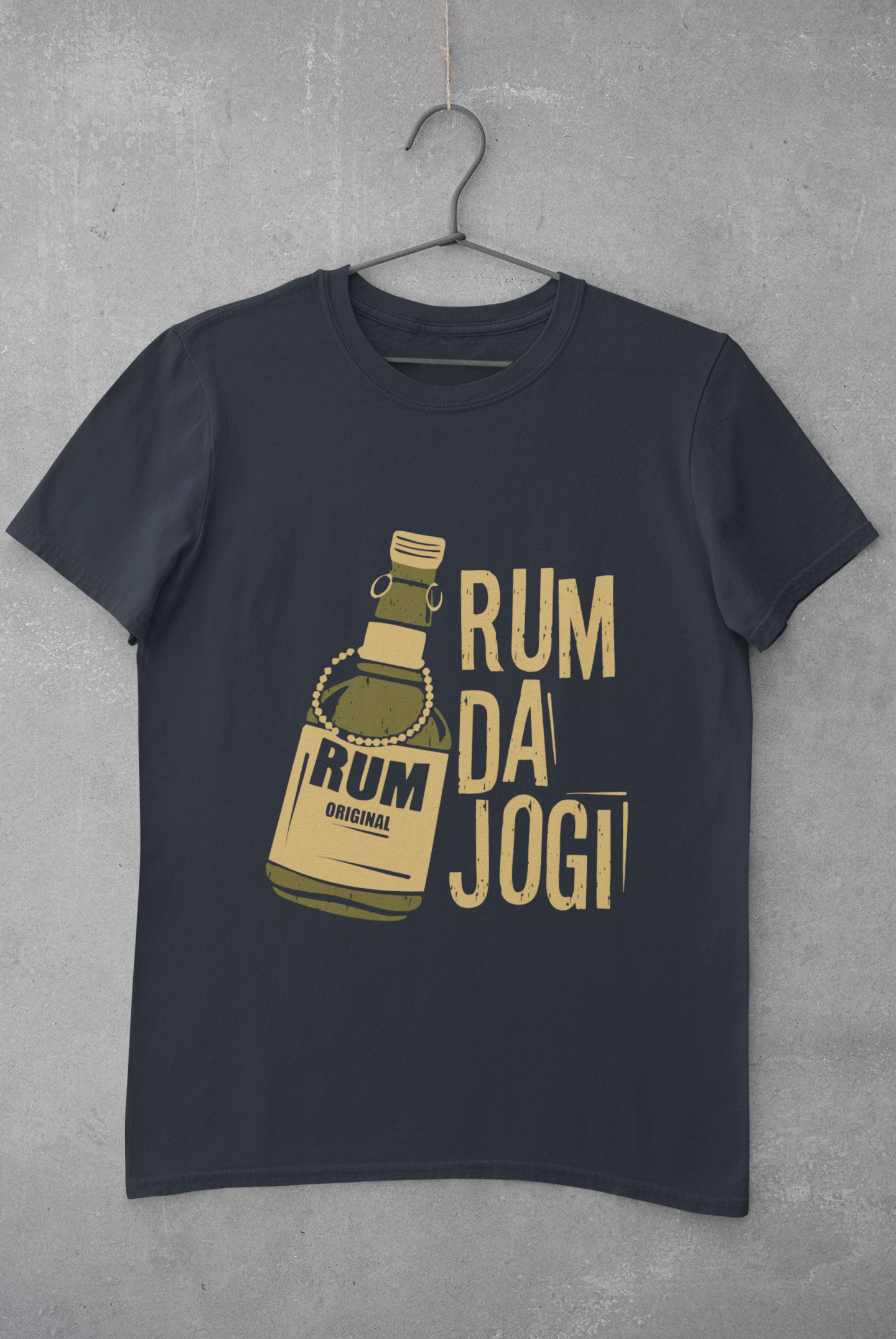 Rum Da Jogi Pub And Beer Women Half Sleeves T-shirt- FunkyTeesClub
