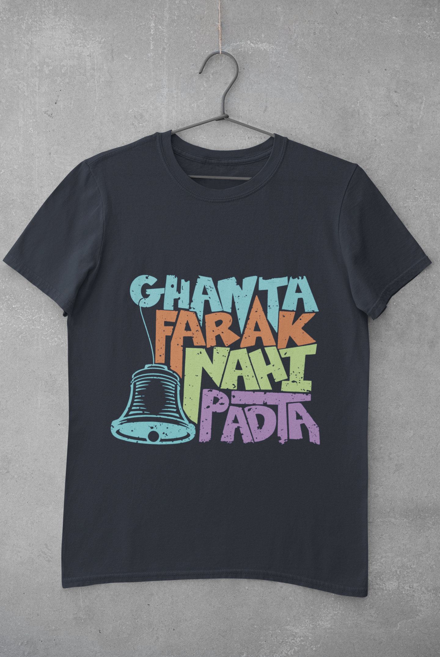 Ghanta Farak Mens Half Sleeves T-shirt- FunkyTeesClub