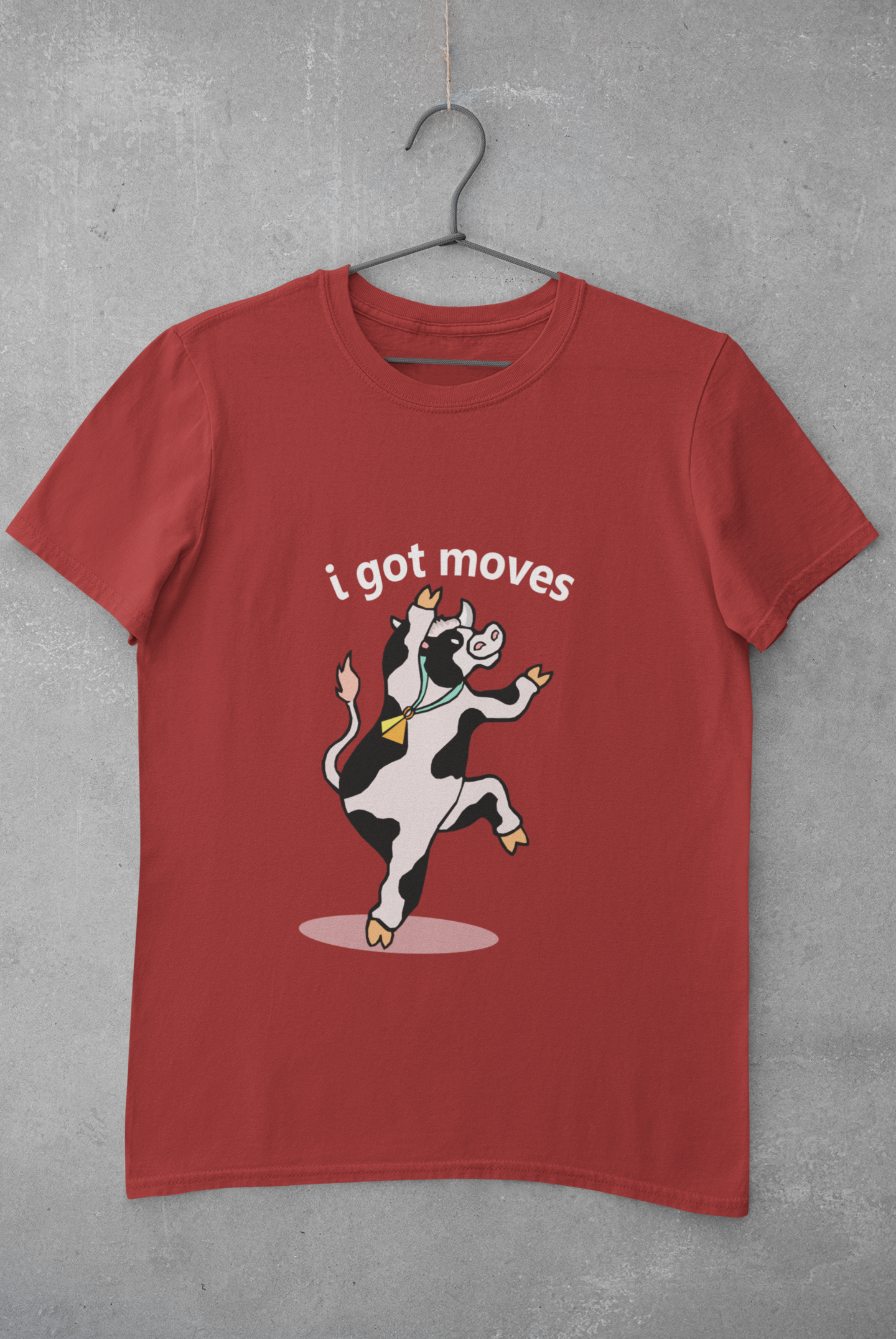 I Got Moves Mens Half Sleeves T-shirt- FunkyTeesClub
