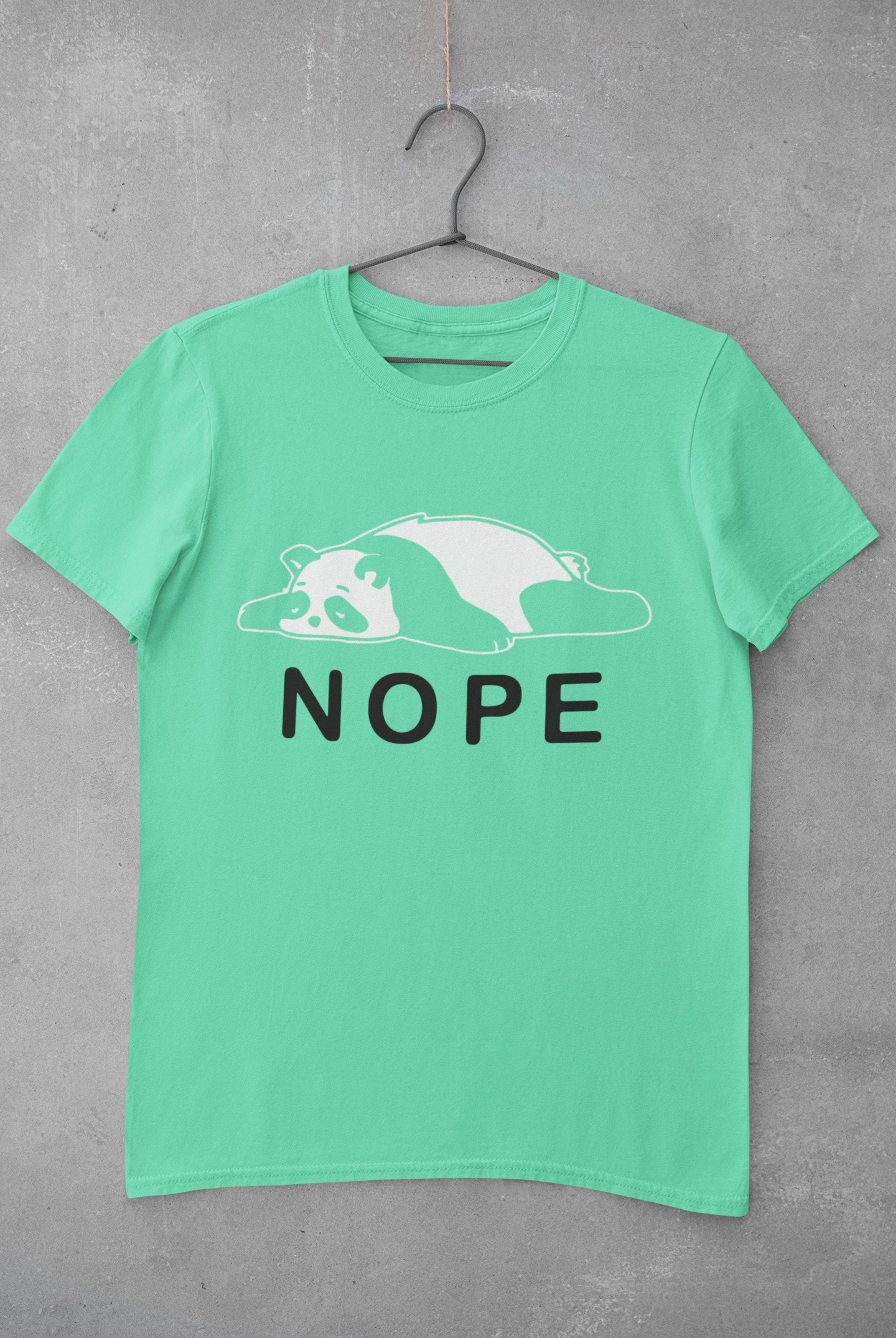 Nope Mens Half Sleeves T-shirt- FunkyTeesClub
