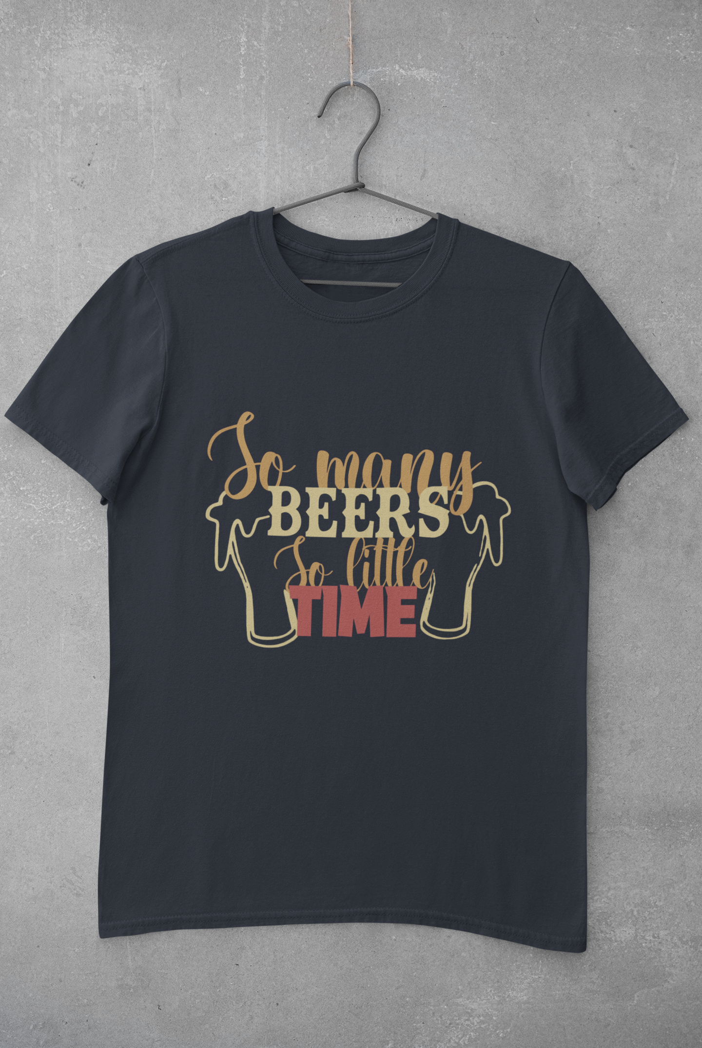 So Many Beers Women Half Sleeves T-shirt- FunkyTeesClub