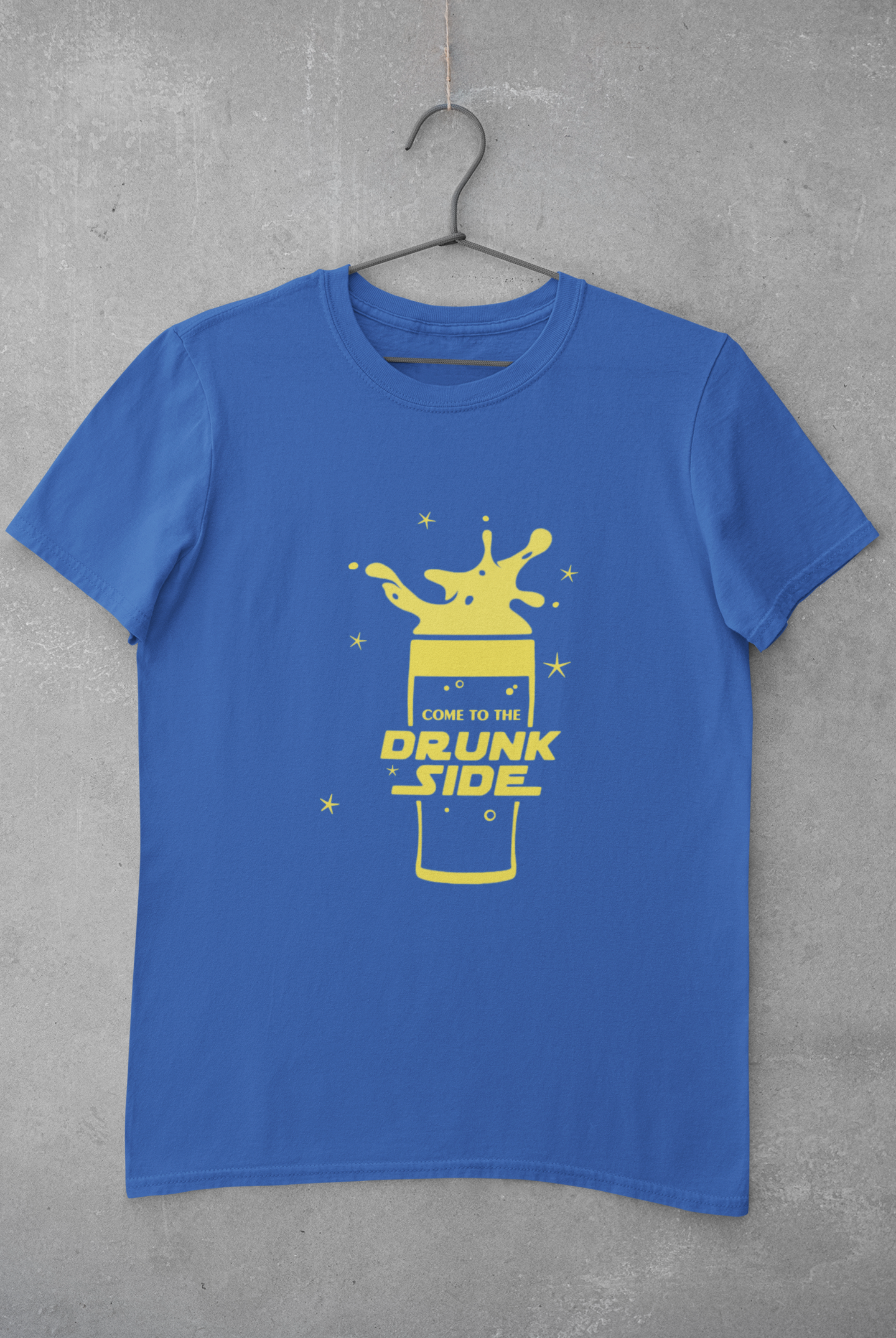 Drunk Mens Half Sleeves T-shirt- FunkyTeesClub