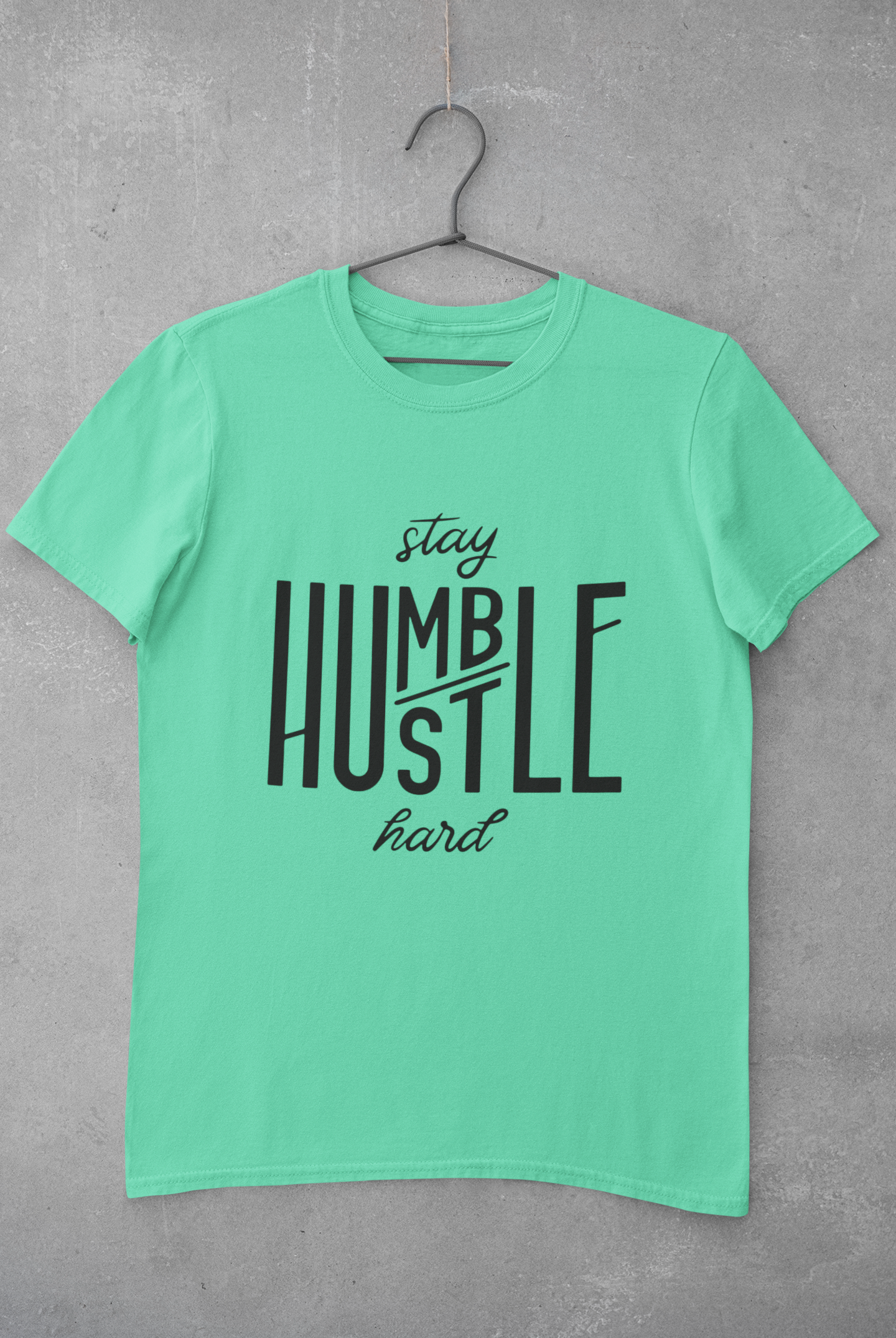 Stay Humble Women Half Sleeves T-shirt- FunkyTeesClub