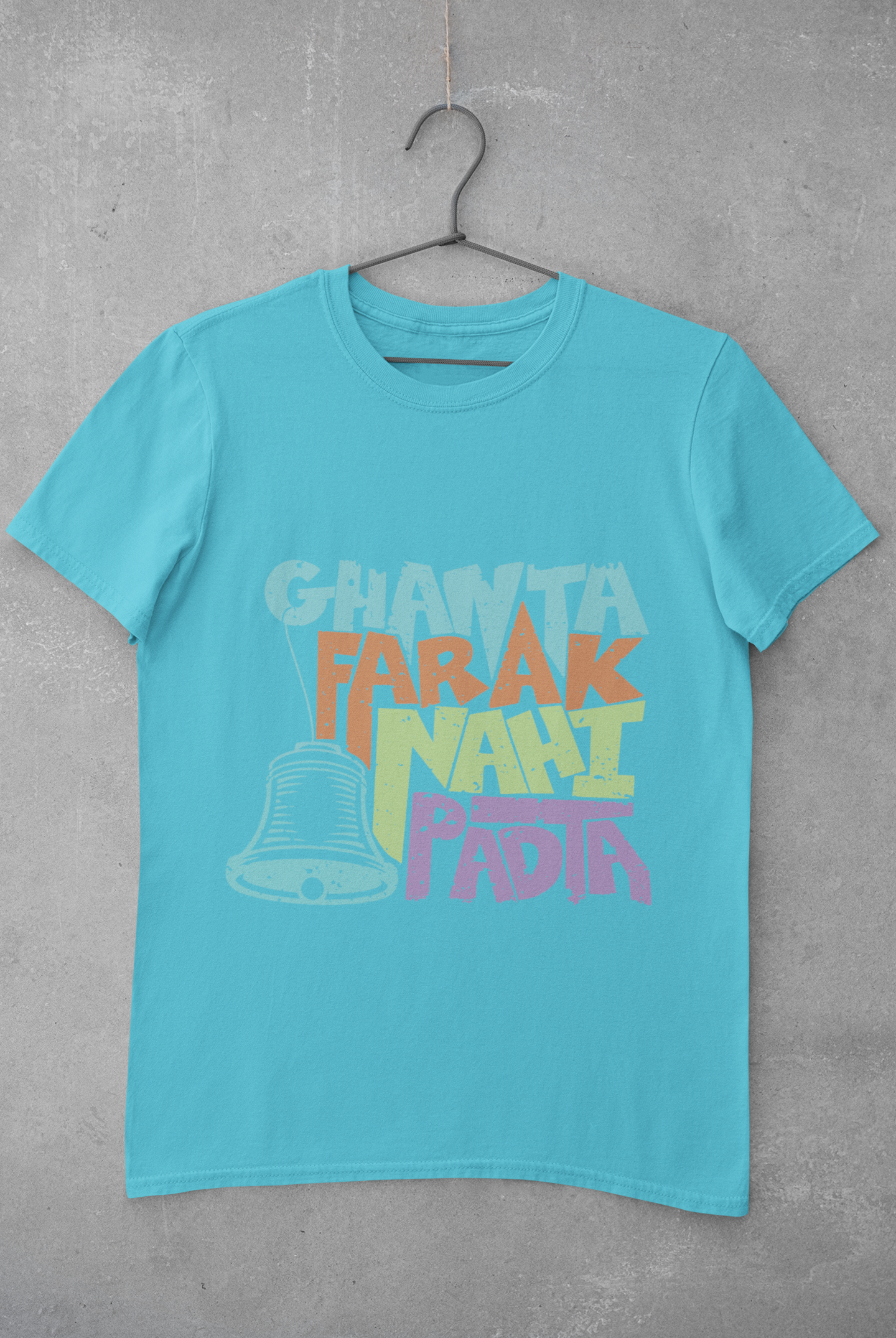 Ghanta Farak Mens Half Sleeves T-shirt- FunkyTeesClub