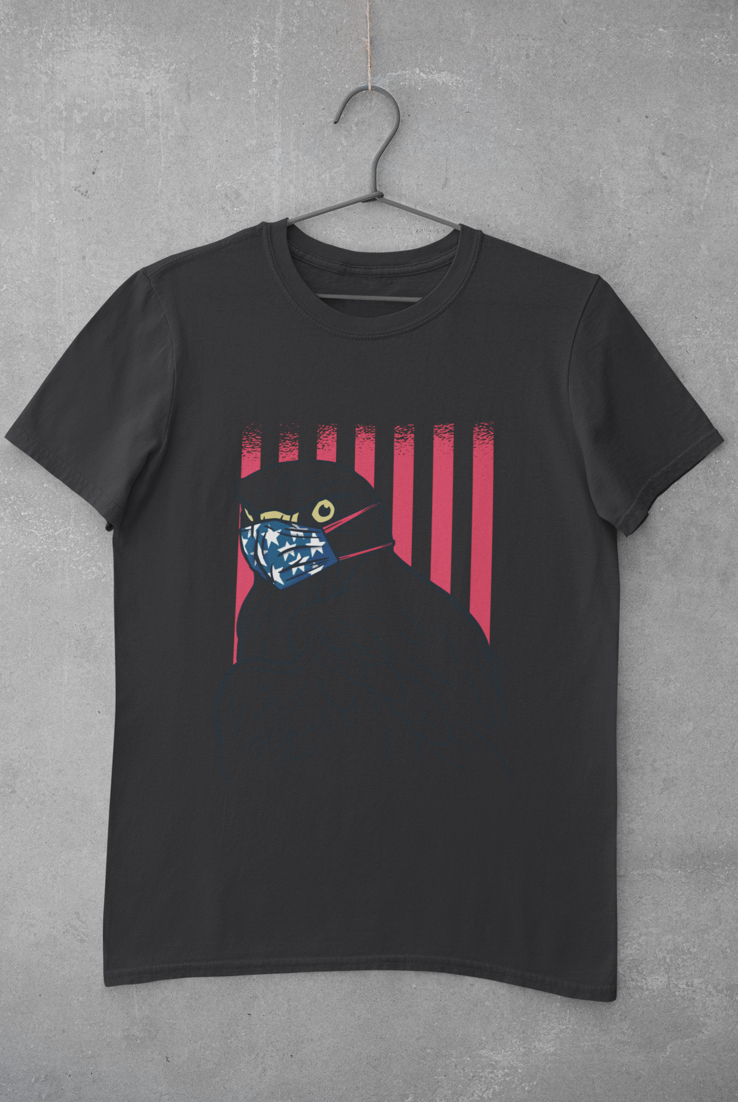 Eagle Mens Half Sleeves T-shirt- FunkyTeesClub