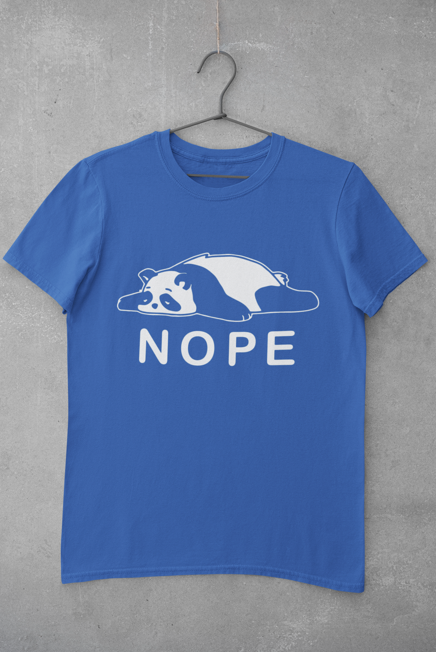 Nope Mens Half Sleeves T-shirt- FunkyTeesClub