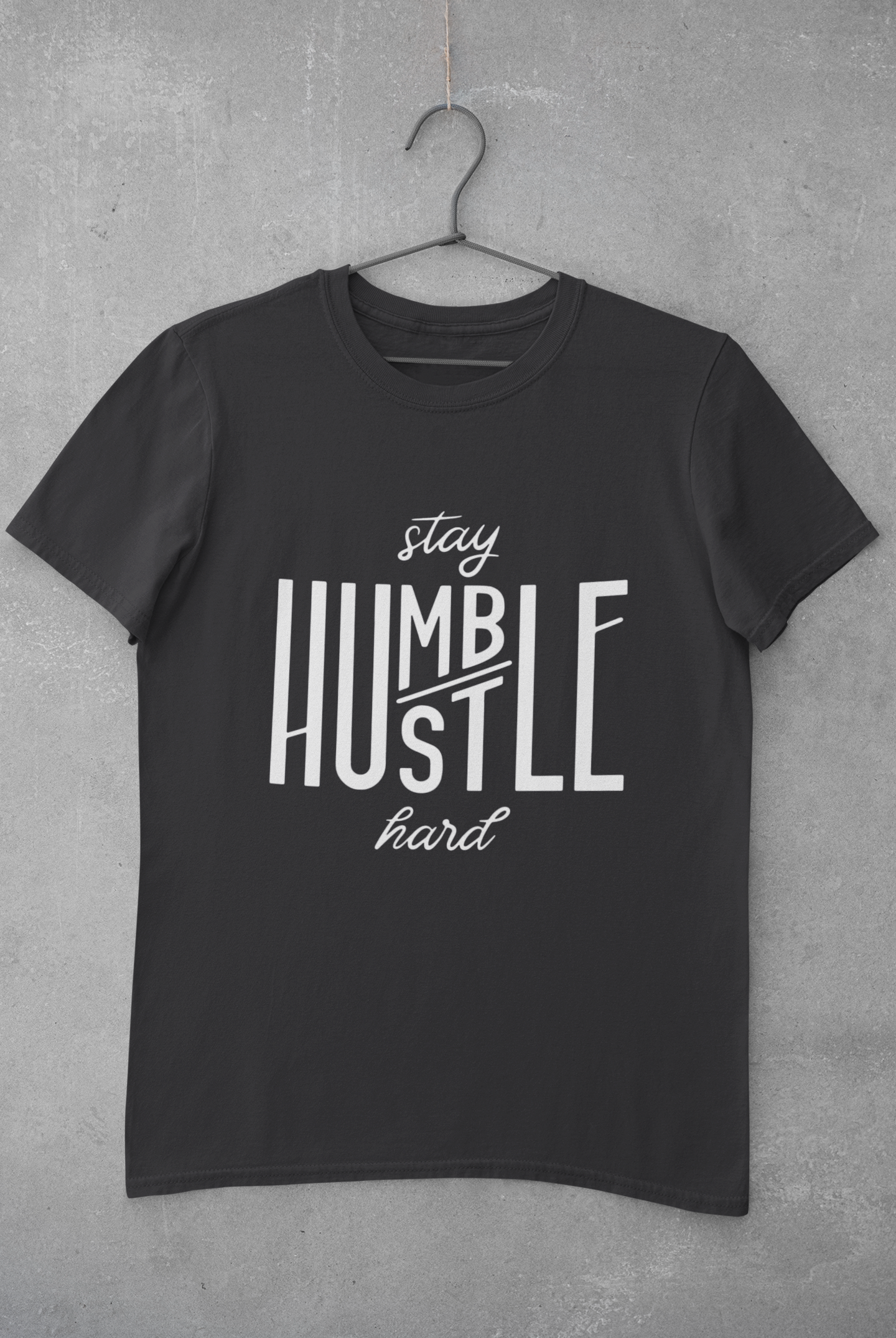Stay Humble Mens Half Sleeves T-shirt- FunkyTeesClub