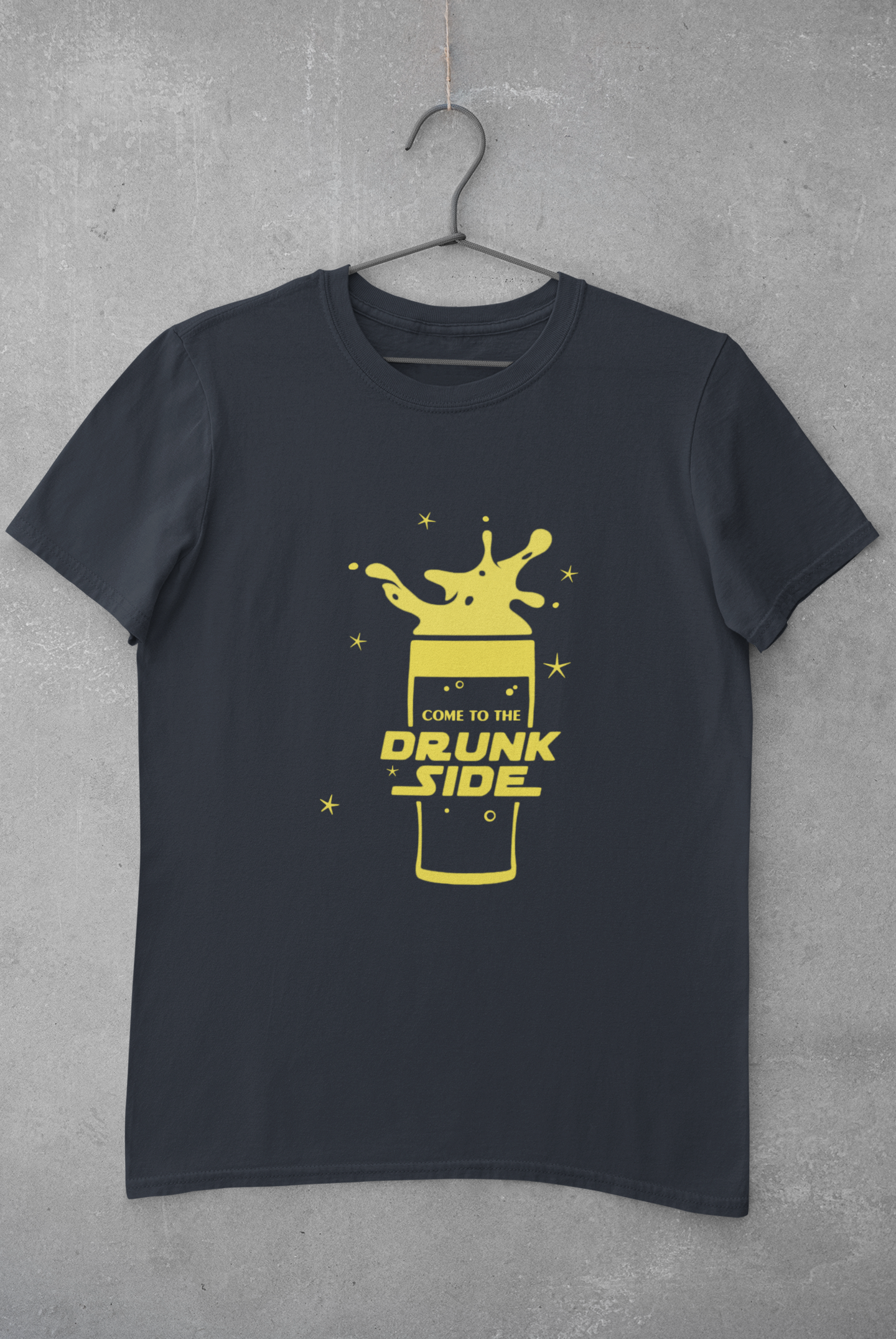 Drunk Women Half Sleeves T-shirt- FunkyTeesClub
