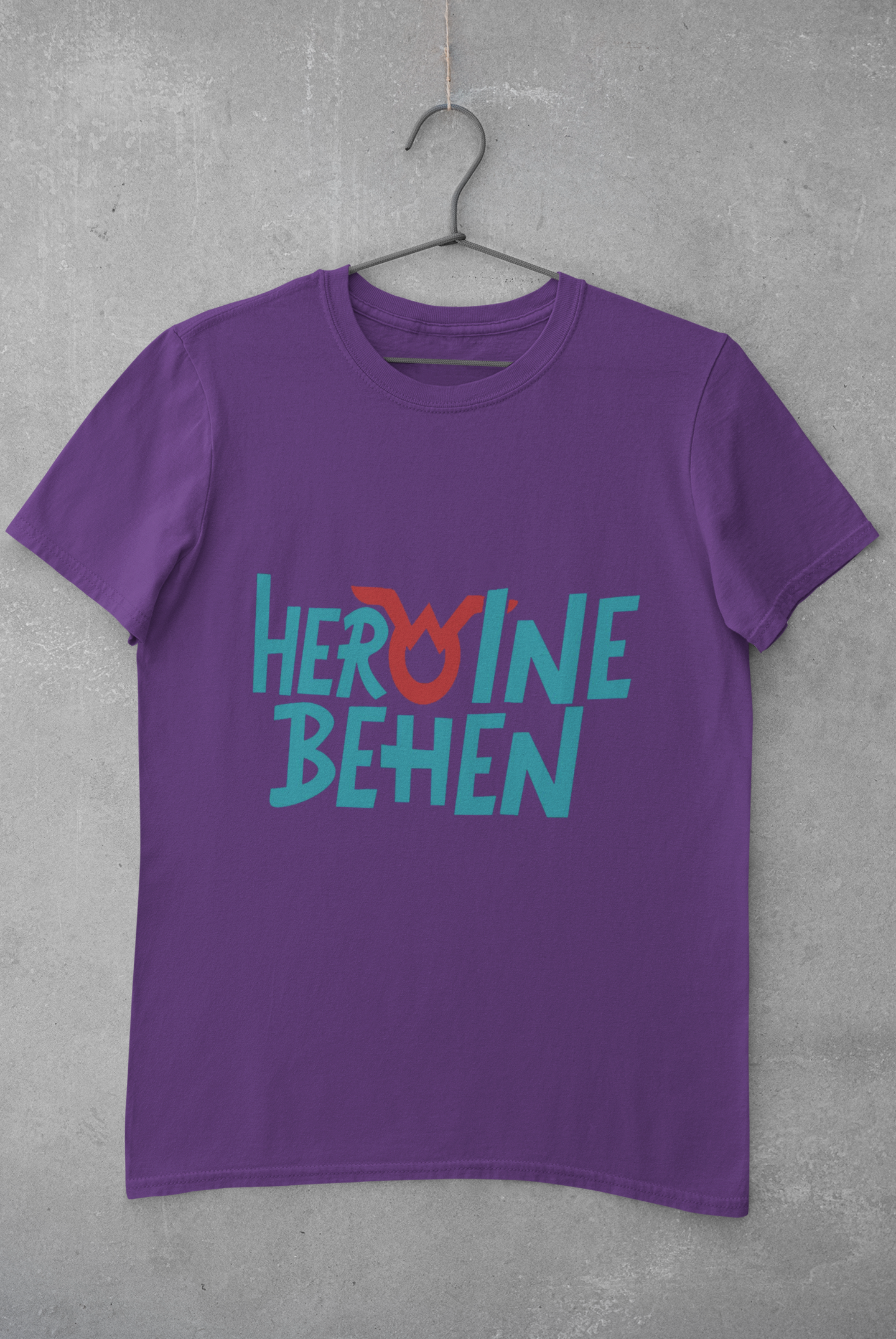 Heroine Behen Women Half Sleeves T-shirt- FunkyTeesClub