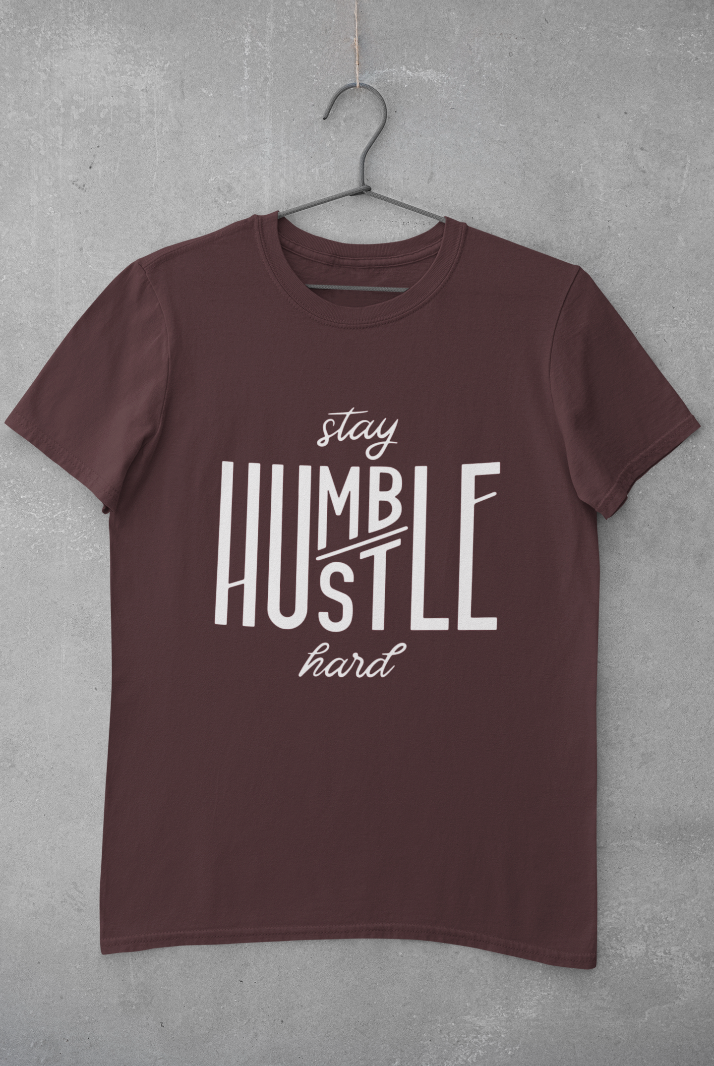 Stay Humble Mens Half Sleeves T-shirt- FunkyTeesClub