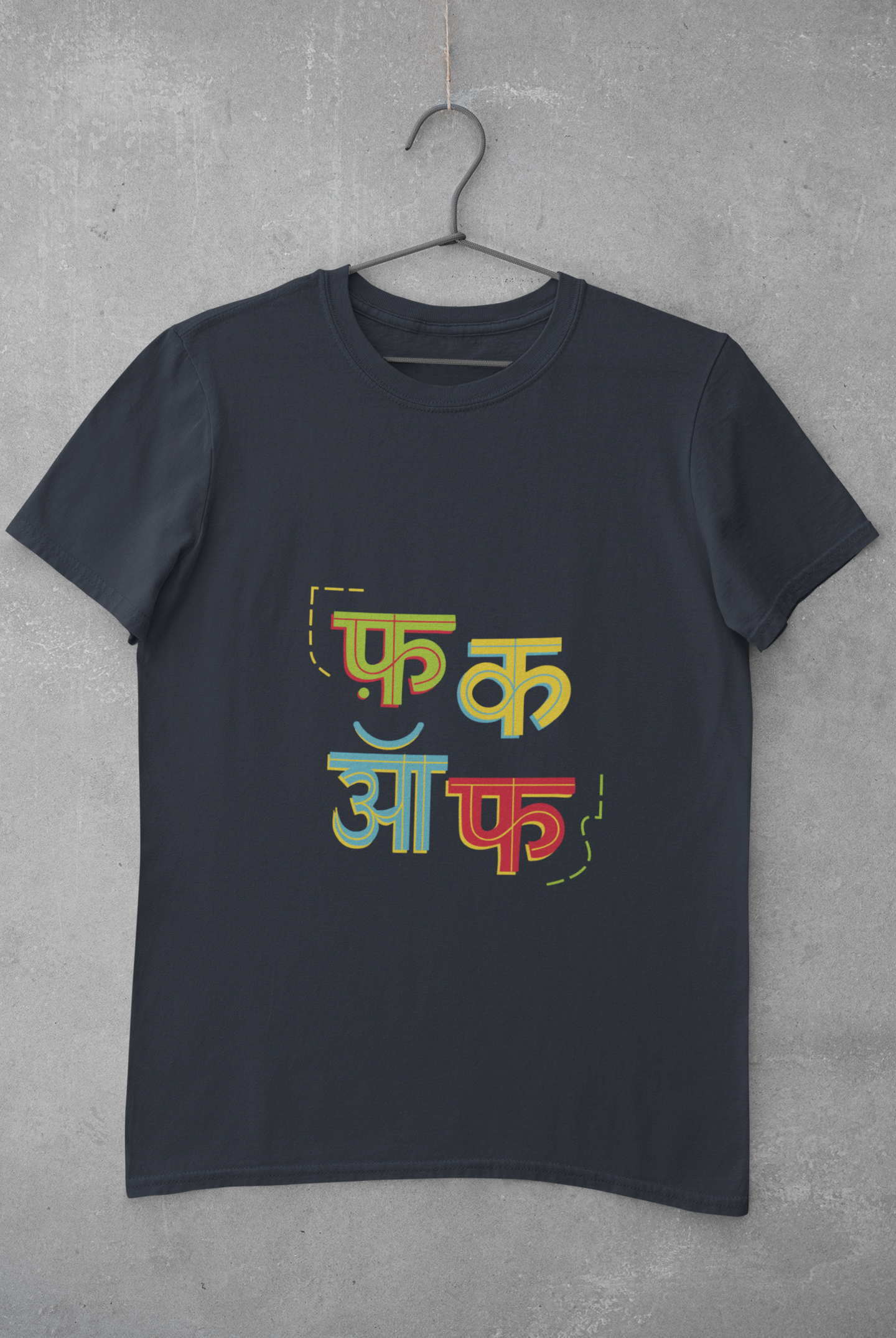 F Off Mens Half Sleeves T-shirt- FunkyTeesClub