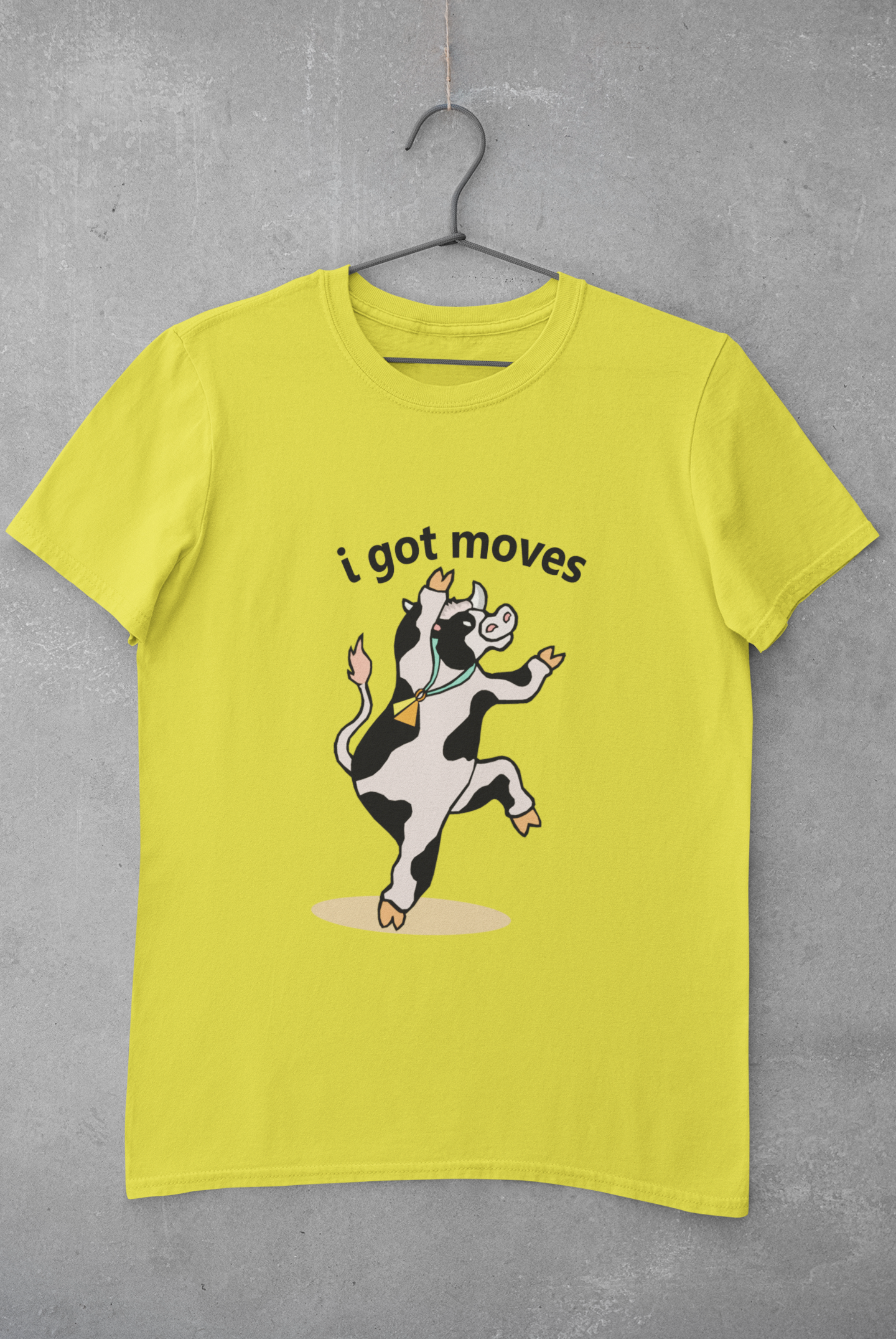 I Got Moves Mens Half Sleeves T-shirt- FunkyTeesClub