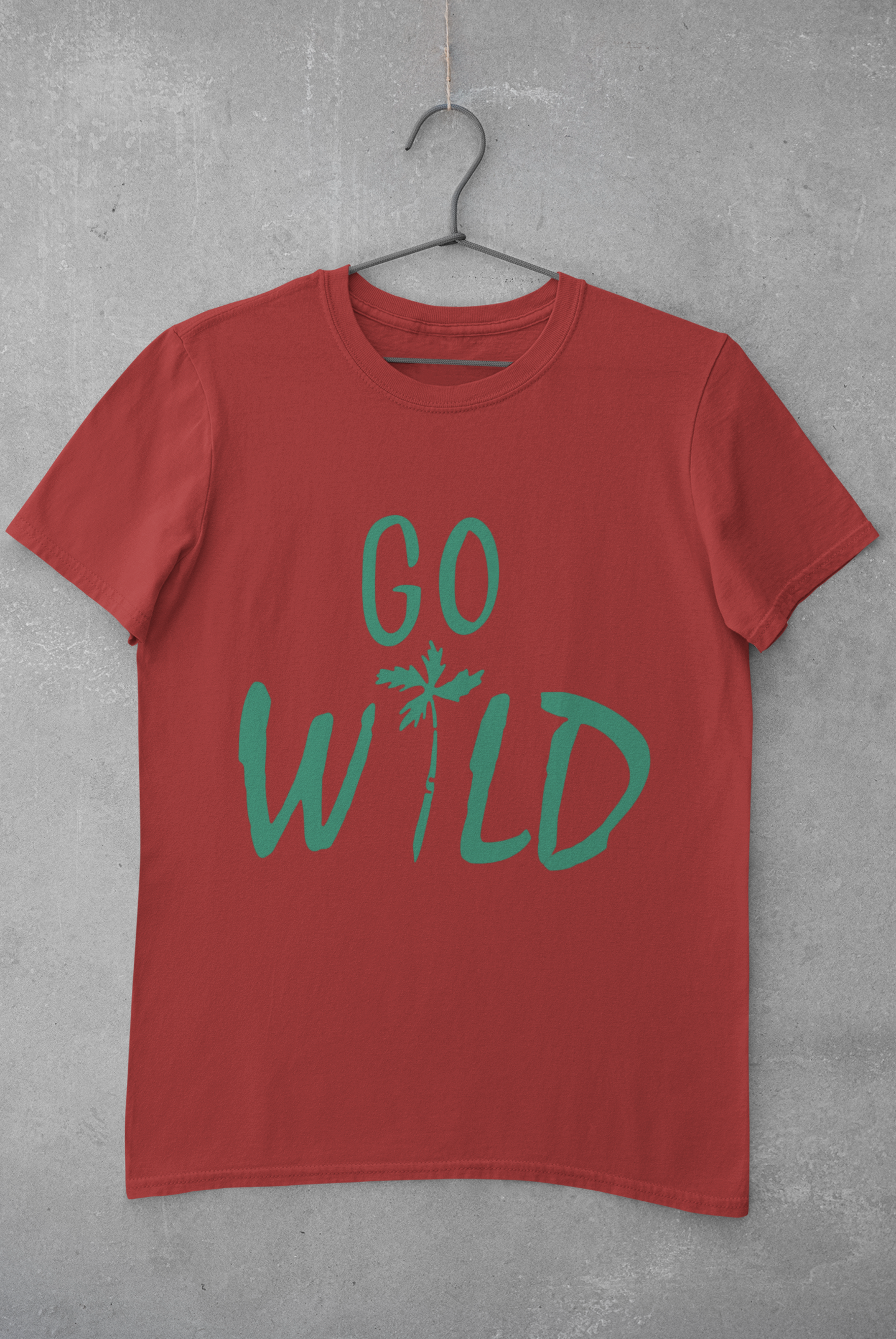 Go Wild Women Half Sleeves T-shirt- FunkyTeesClub