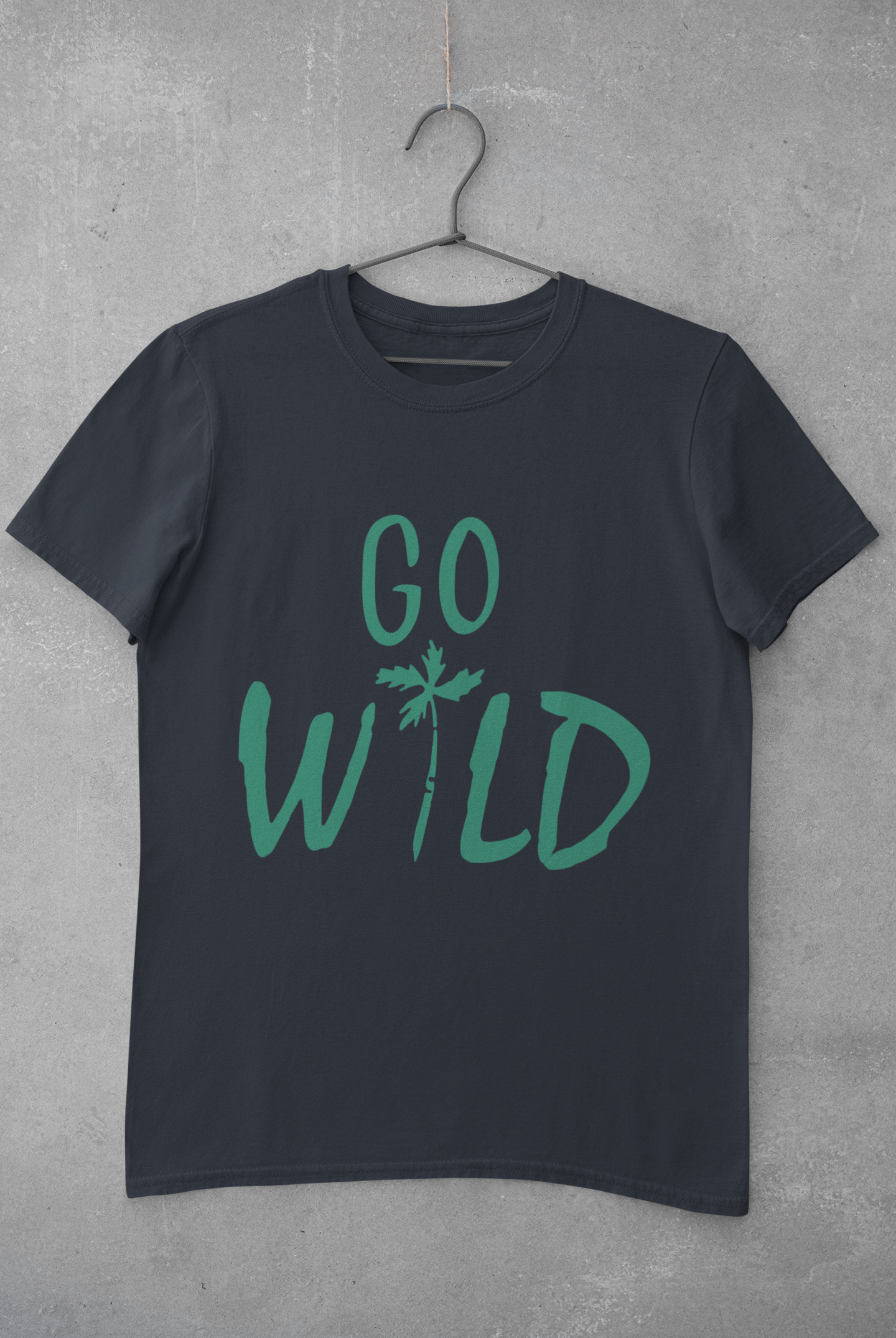 Go Wild Women Half Sleeves T-shirt- FunkyTeesClub