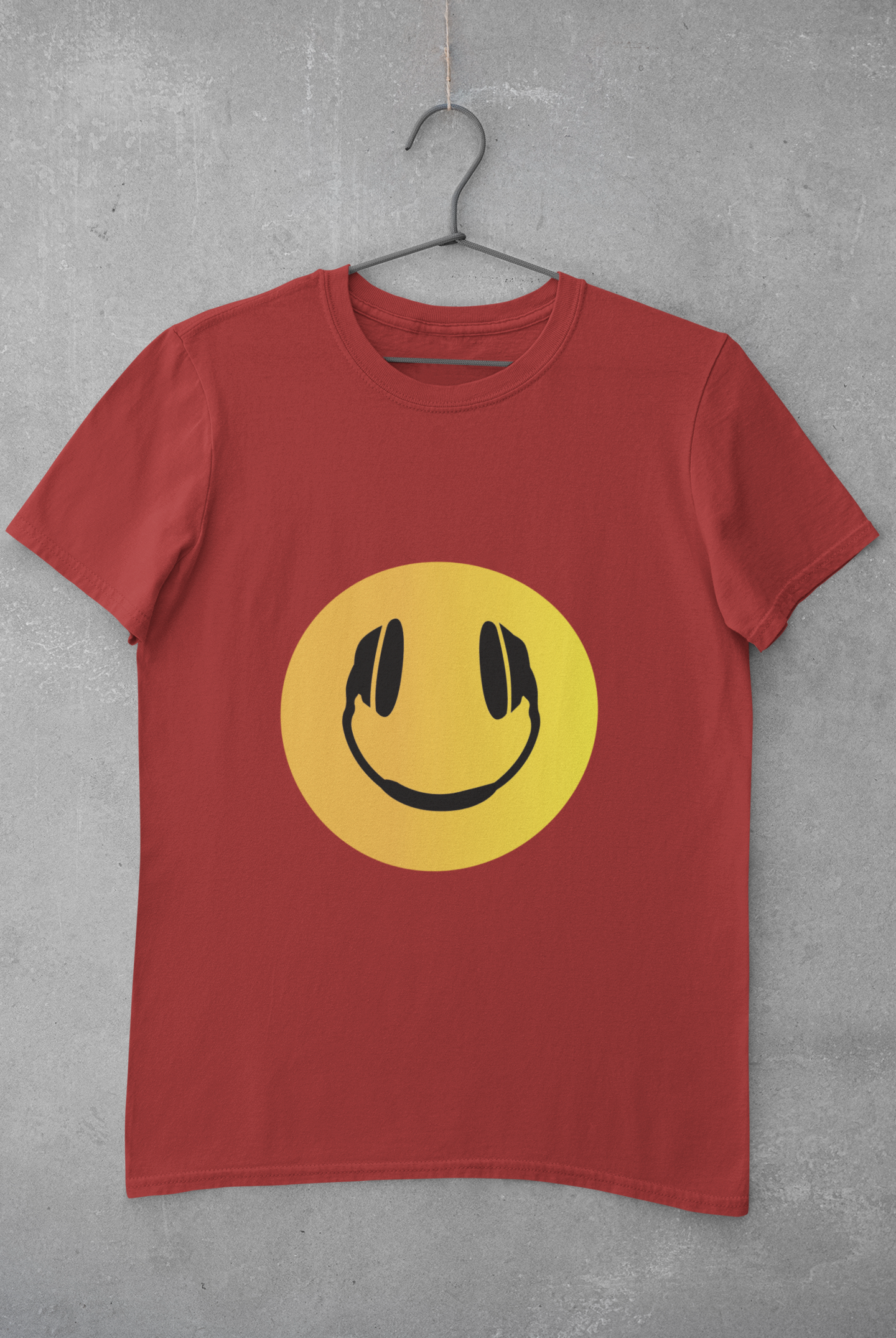 Headphones Love Mens Half Sleeves T-shirt- FunkyTeesClub