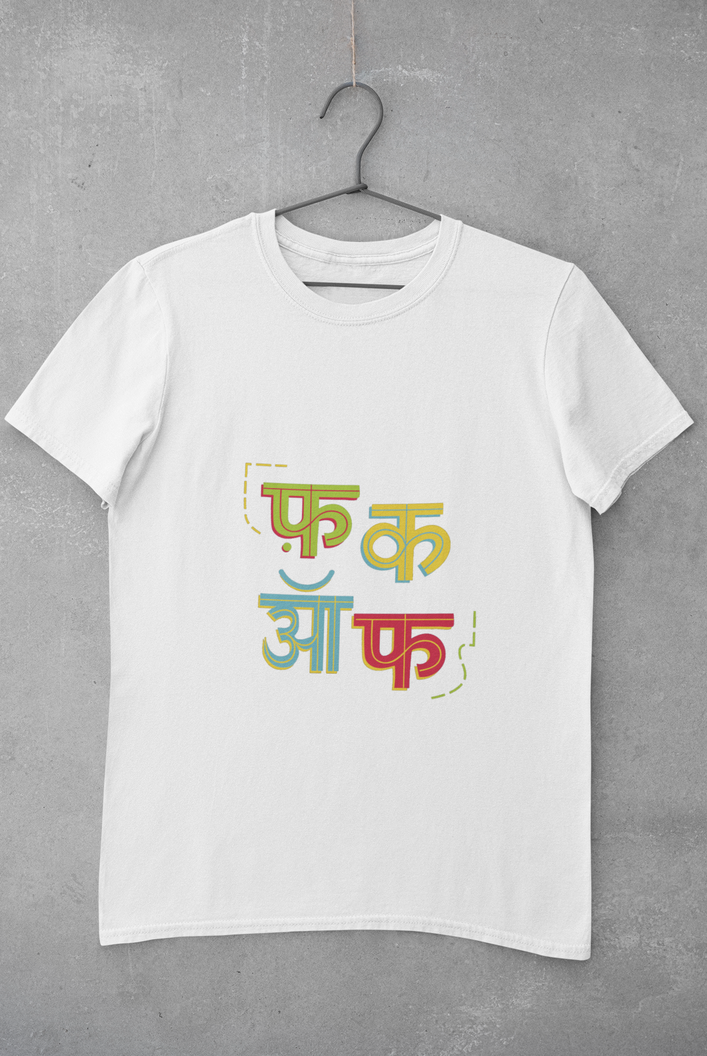 F Off Mens Half Sleeves T-shirt- FunkyTeesClub