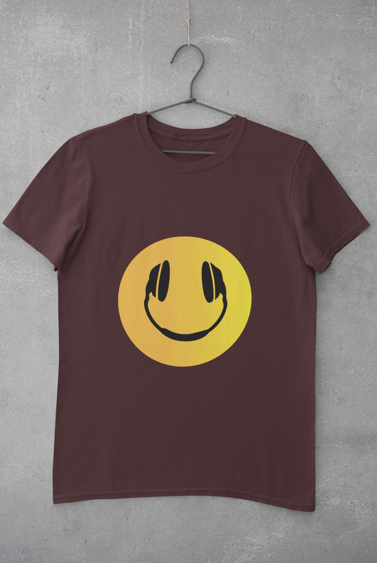 Headphones Love Mens Half Sleeves T-shirt- FunkyTeesClub