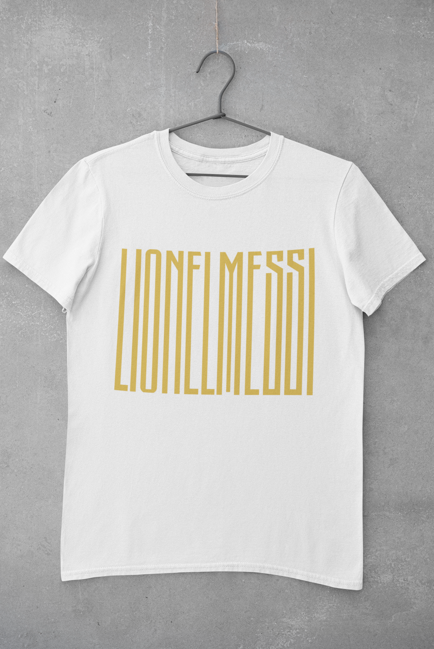 Messi Mens Half Sleeves T-shirt- FunkyTeesClub