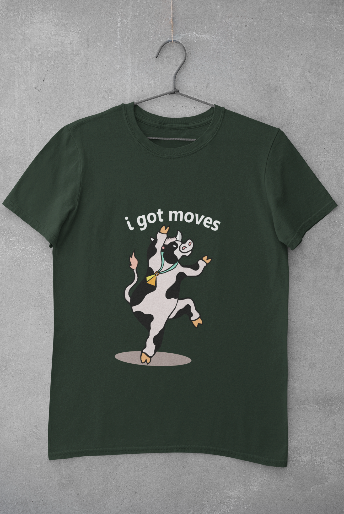 I Got Moves Mens Half Sleeves T-shirt- FunkyTeesClub