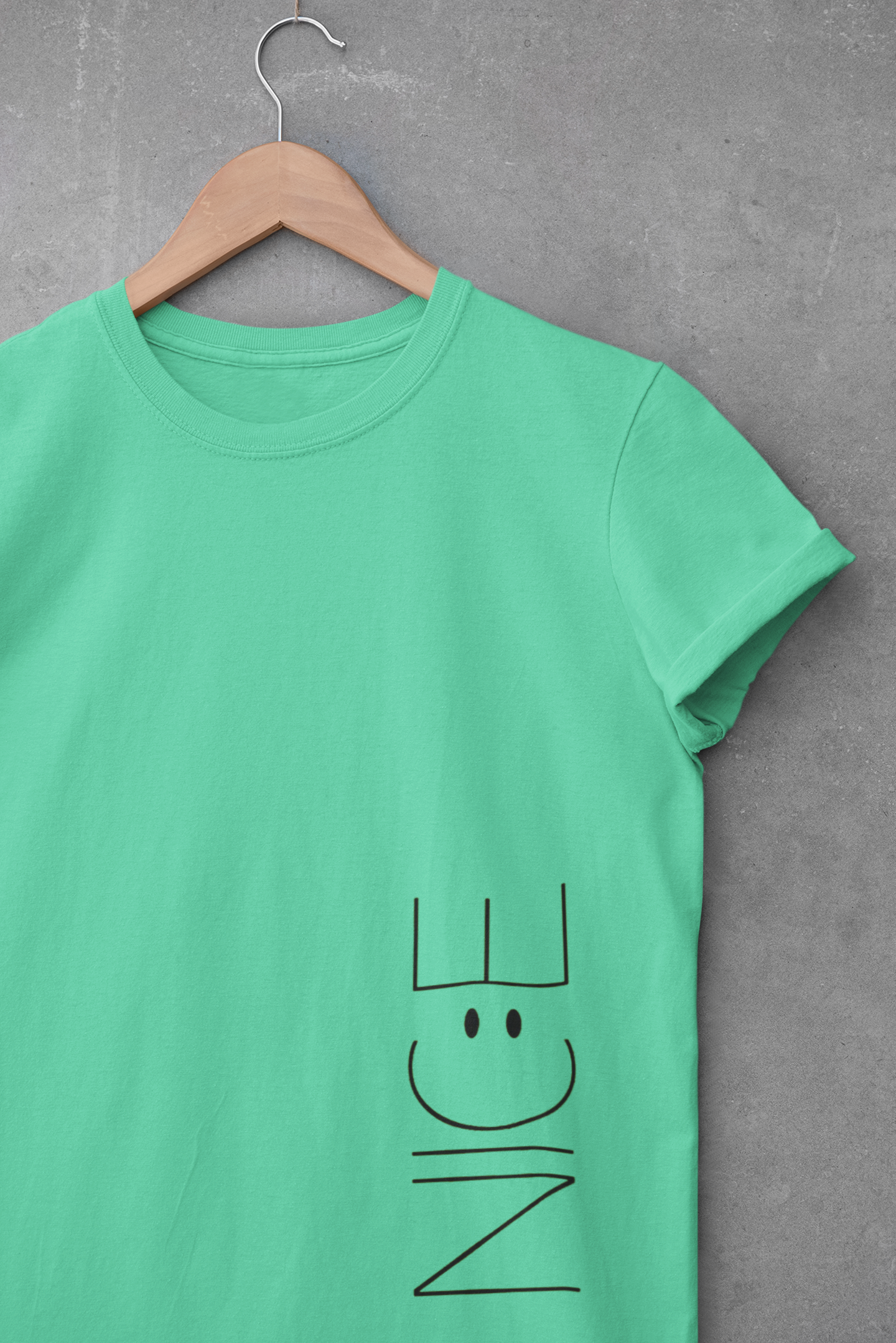 Nice Mens Half Sleeves T-shirt- FunkyTeesClub