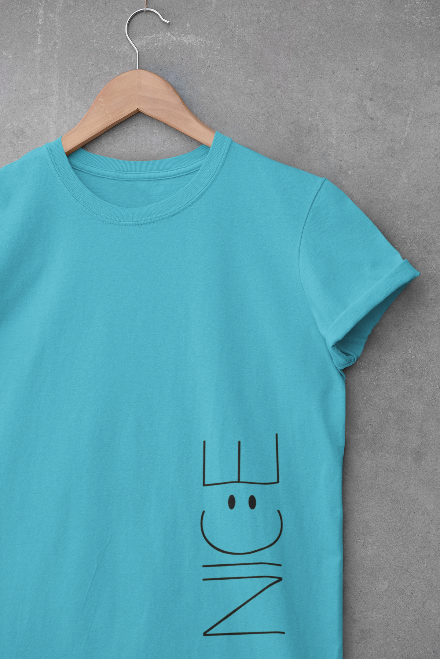 Nice Mens Half Sleeves T-shirt- FunkyTeesClub