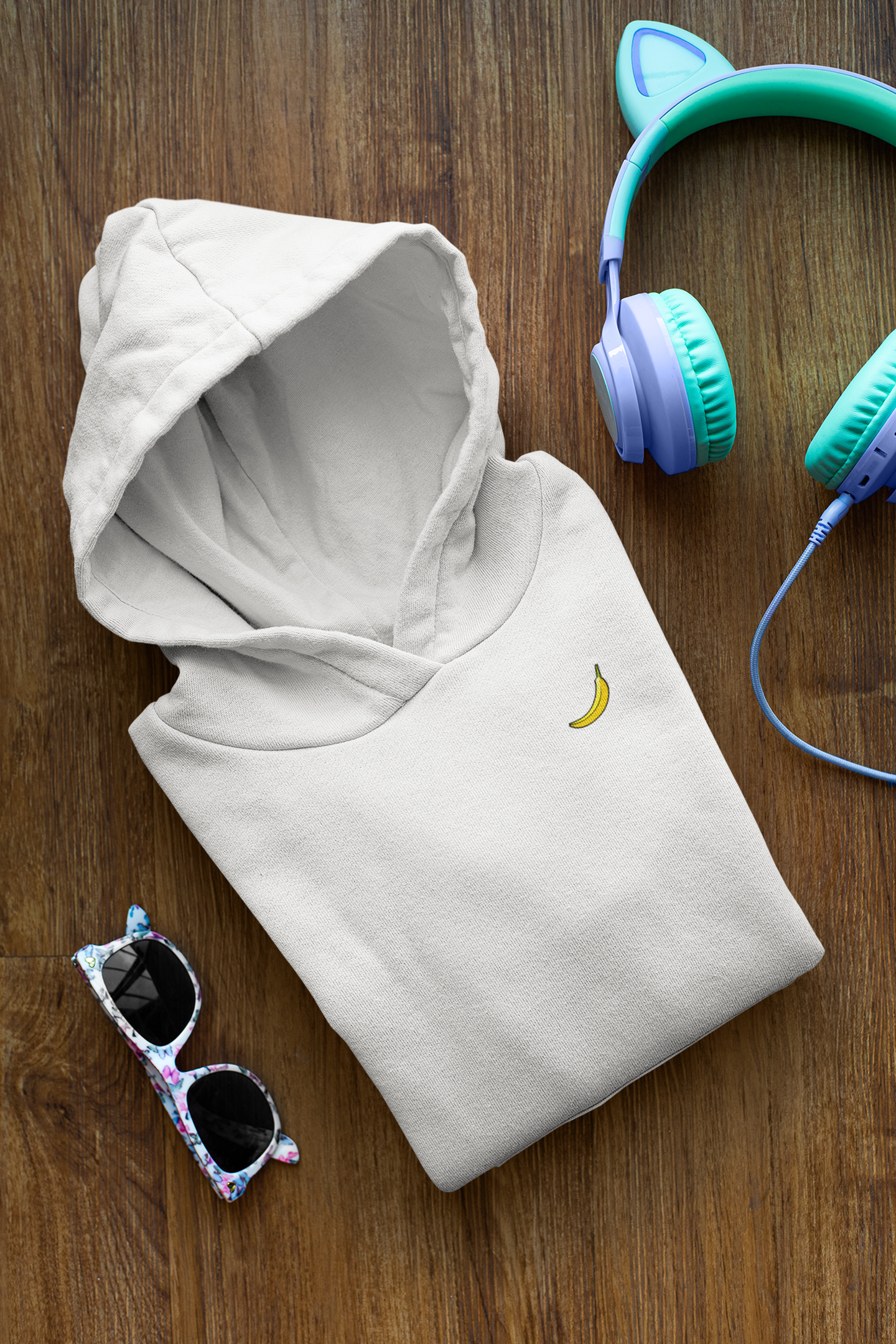 Its Just A Banana Hoodies for Women-FunkyTeesClub