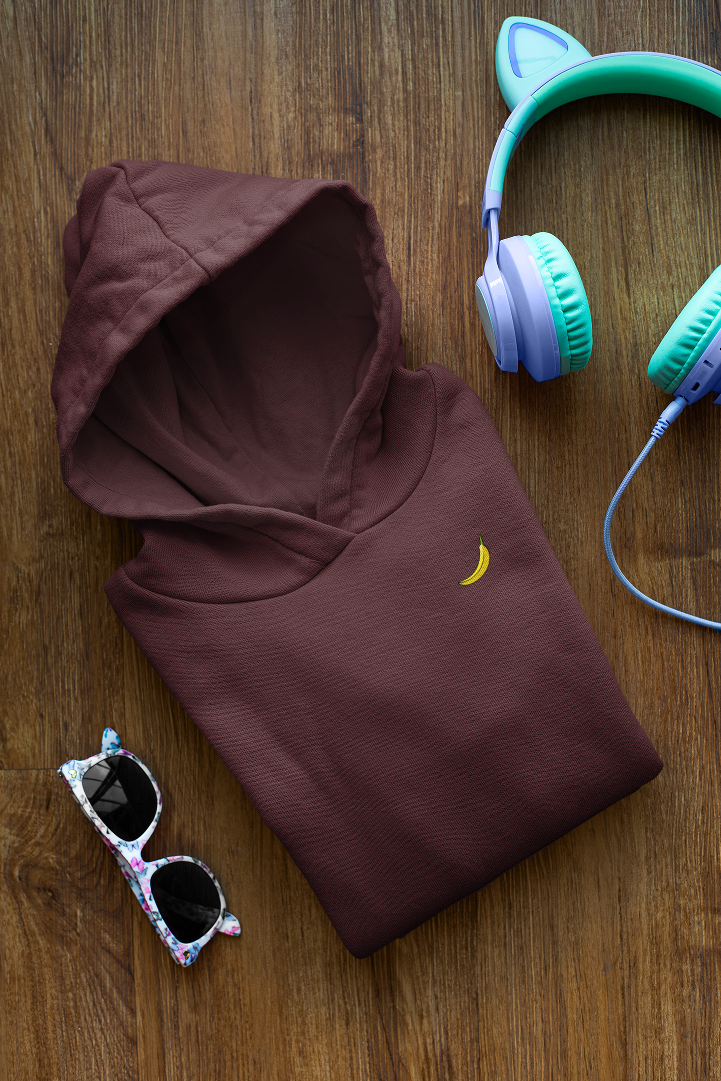 Its Just A Banana Hoodies for Women-FunkyTeesClub
